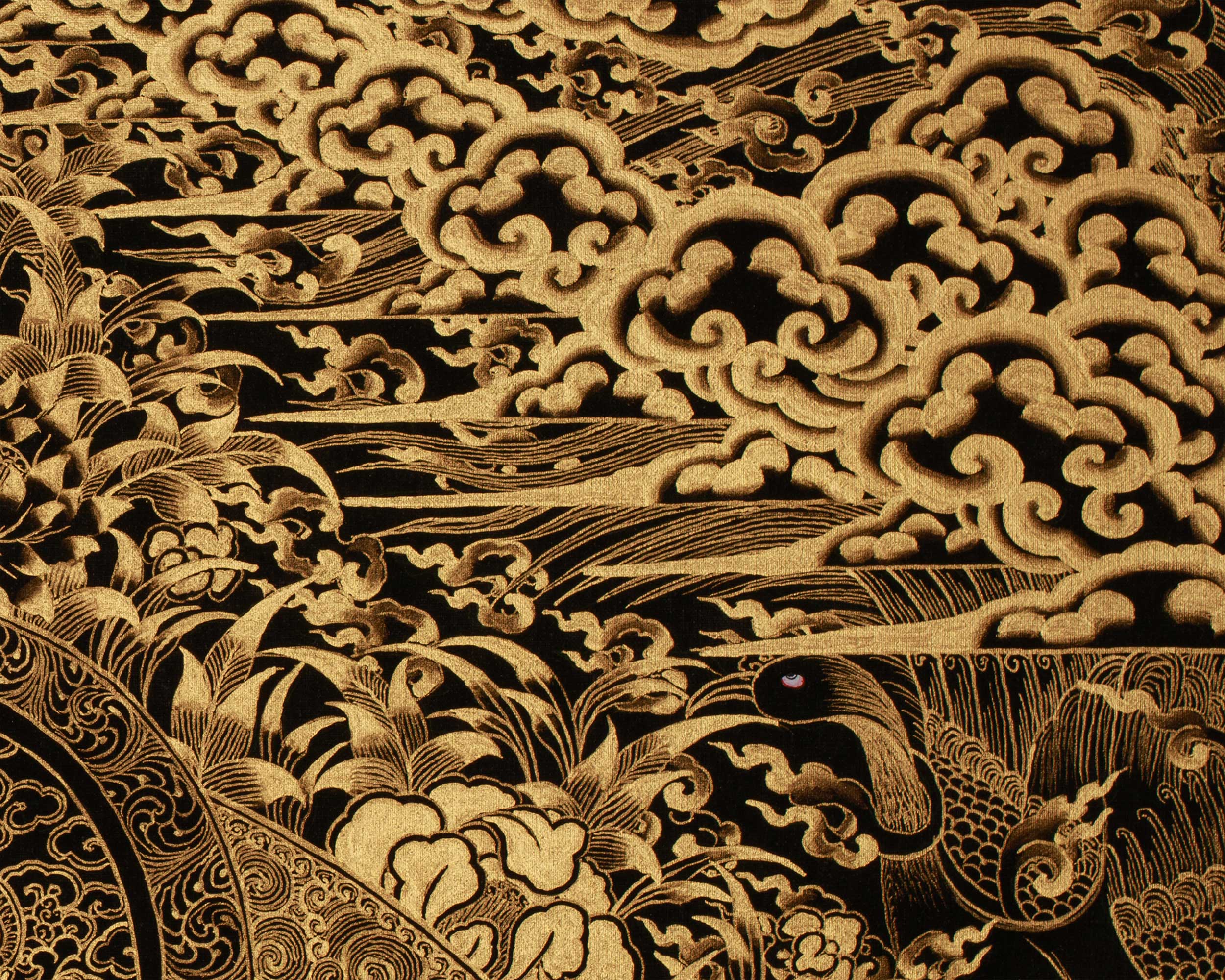 Tibetan Amitayus Buddha Thangka | Deity of Longevity and Infinite Life