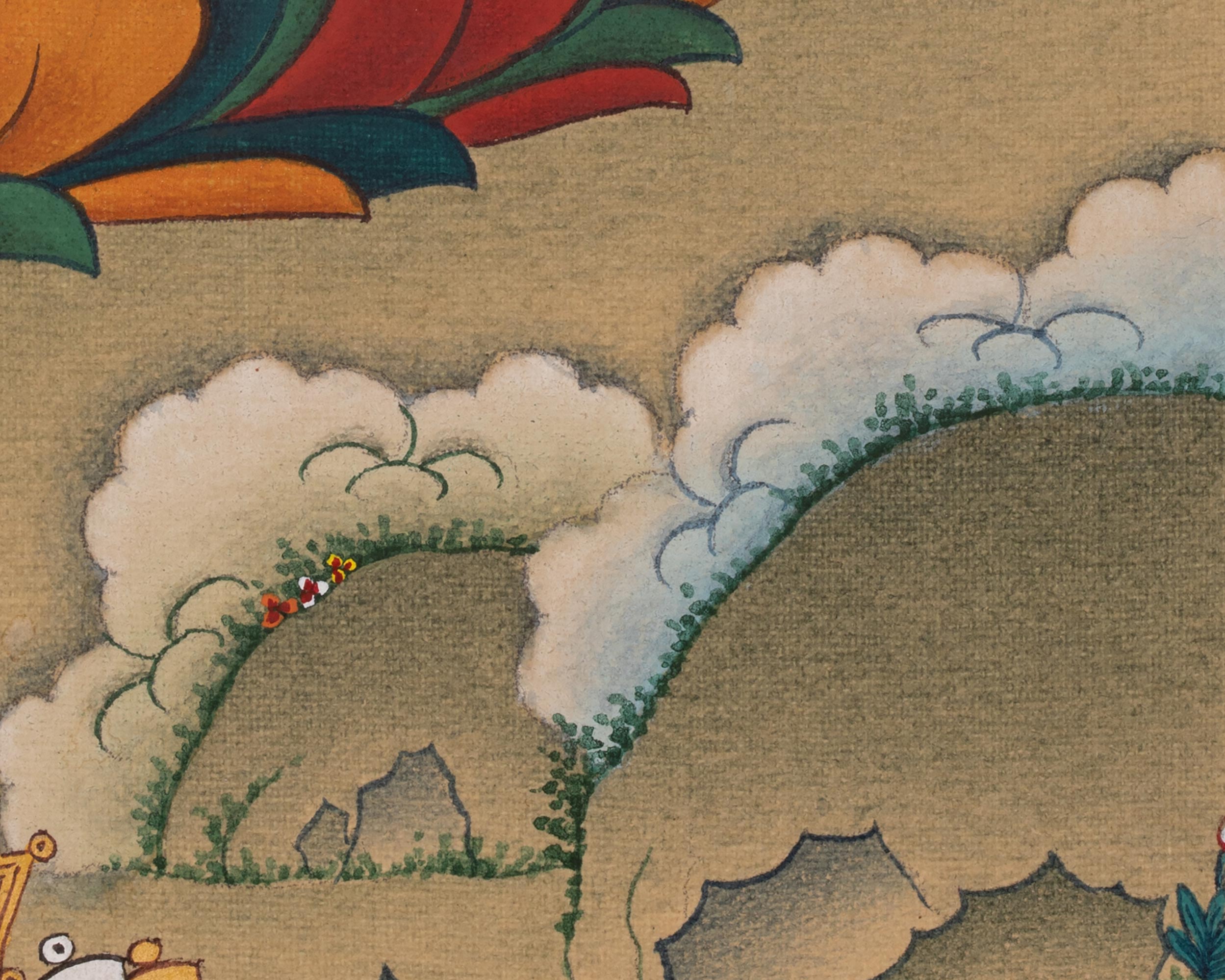 Vaishravana Thangka | Guardian King and Protector Deity In Buddhism | Namtoshe Art