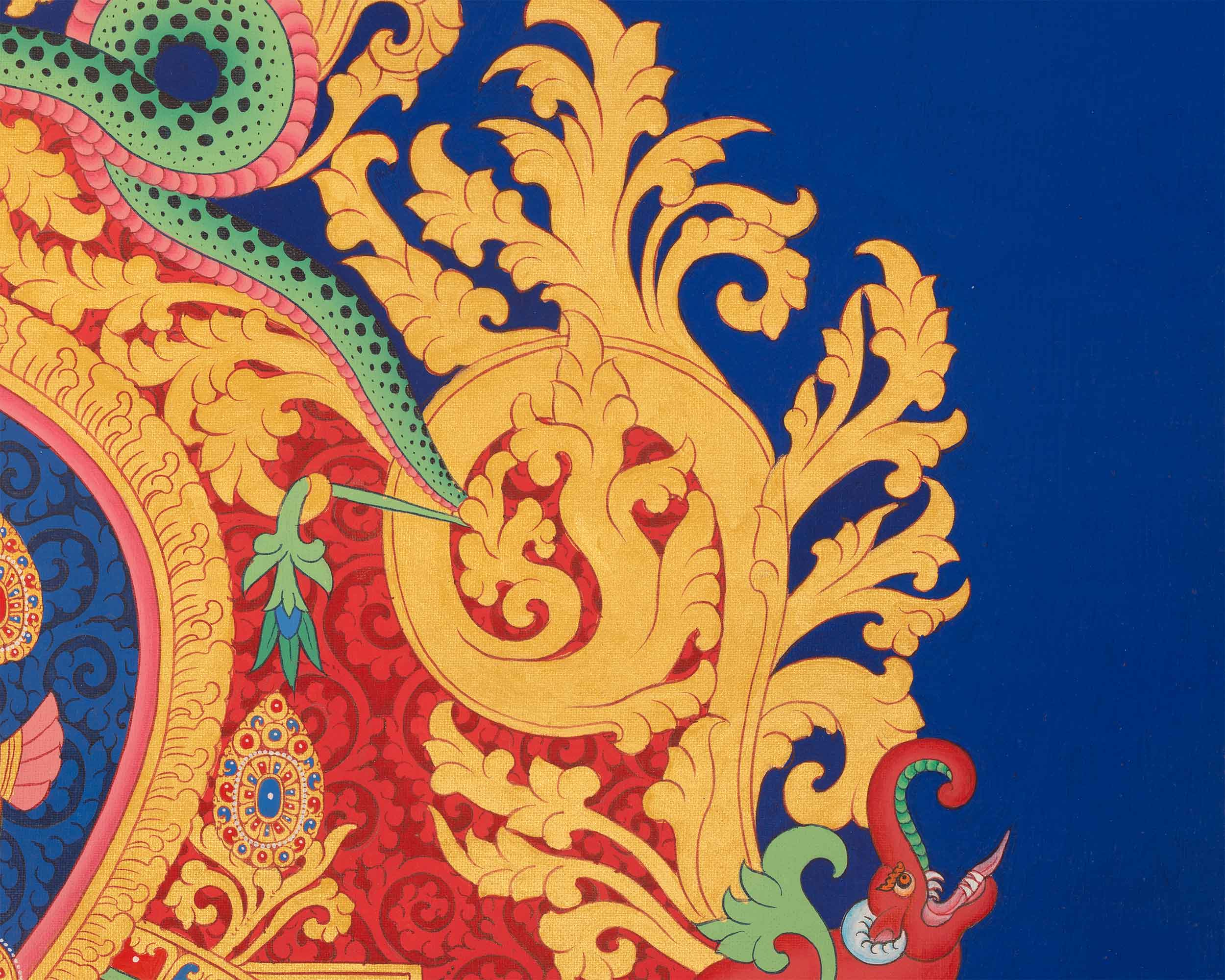 Buddha Ratnasambhava Giclee Print | One Of Dhyani (Eternal, Self Born) Buddha