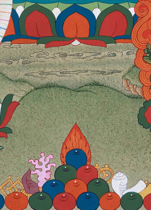 1000 Armed Avalokiteshvara Thangka | Traditional Bodhisattva Chenrezig Artwork