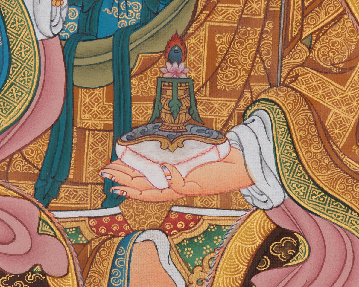 Guru Rinpoche Vajrayana Artwork | The Second Buddha | Lotus-Born Master