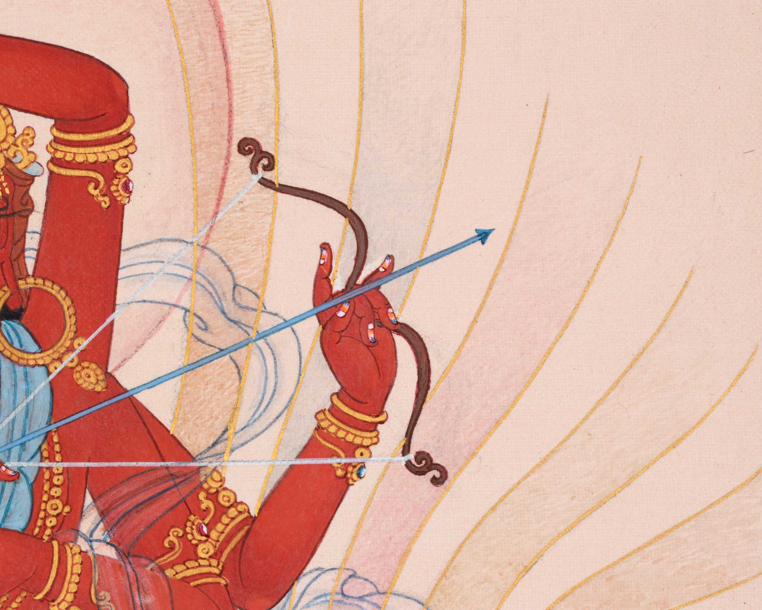 Pravira Tara | 21 Tara of Surya Gupta Thangka