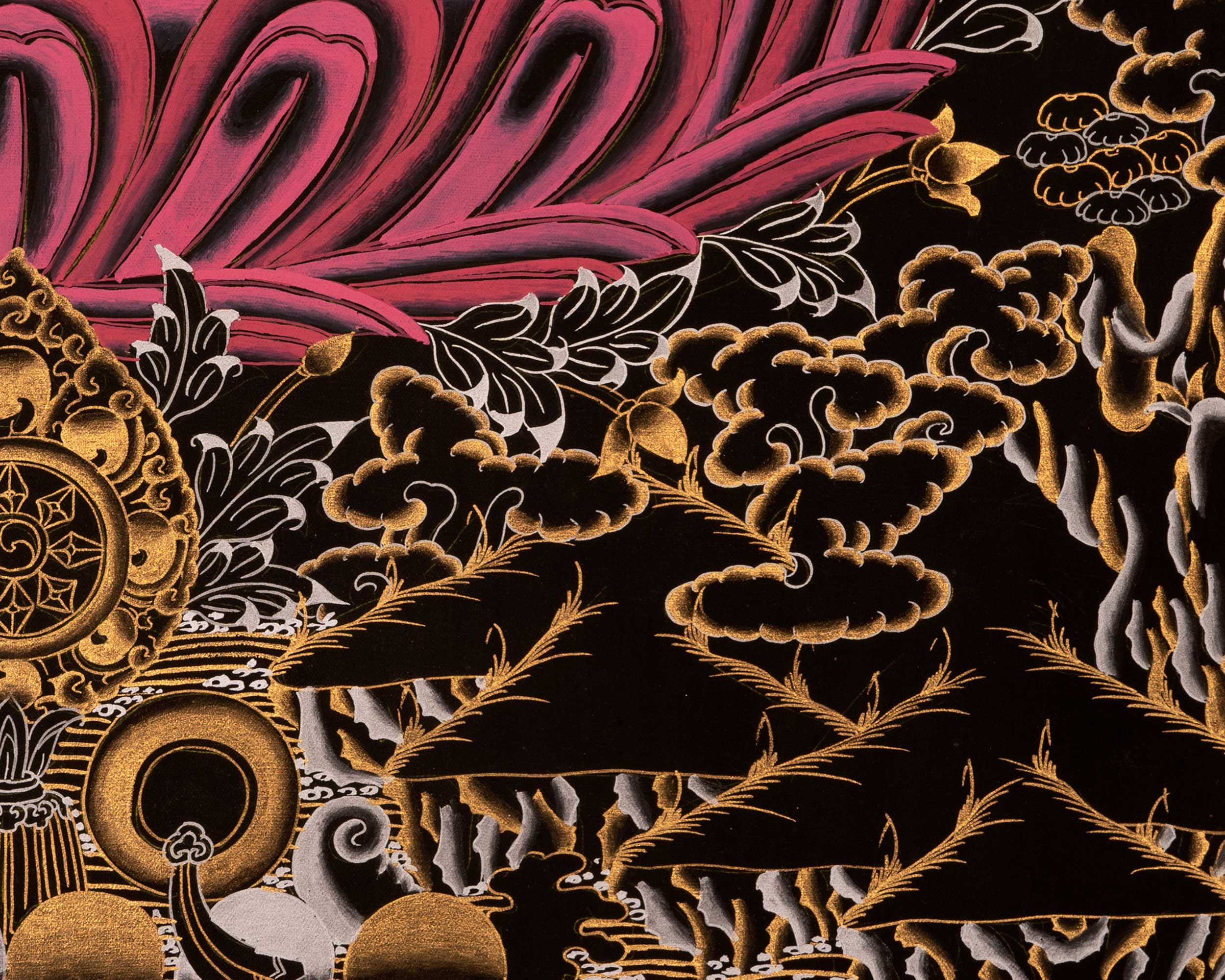 Female Green Tara | Handpainted Thangka