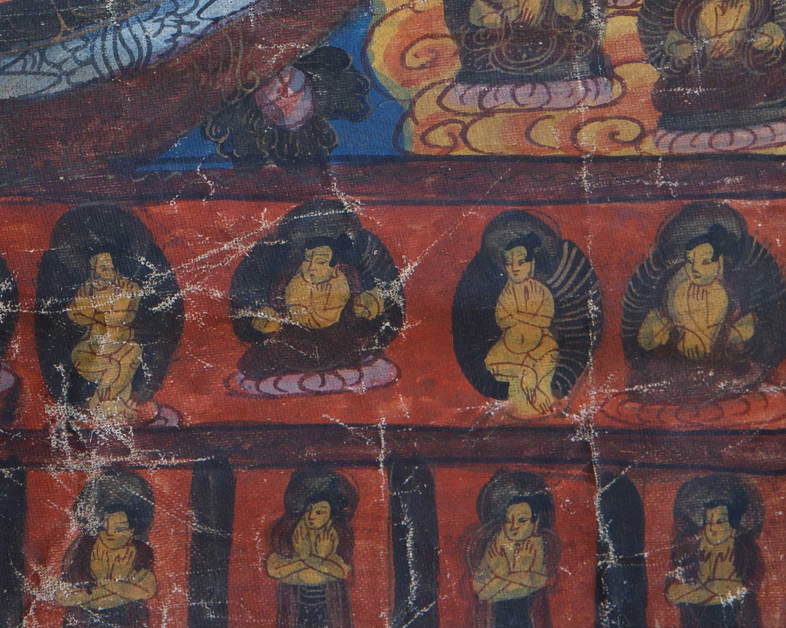 Wall Hanging Mandala Thangka | Traditional Buddhist Art |  Home Decoration