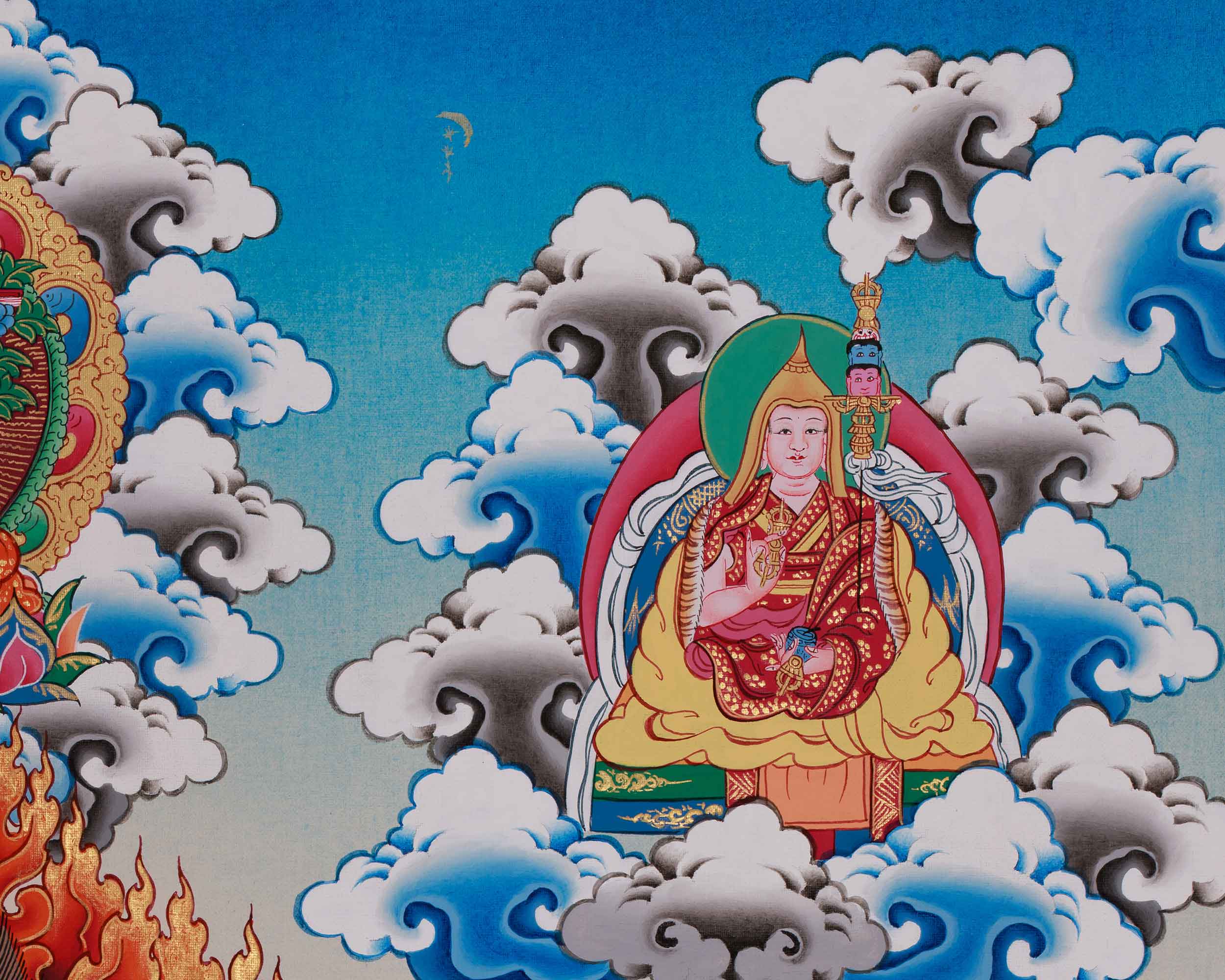 Handmade Yamantaka Painting | Symbolizing the Destruction of Ignorance and Protection