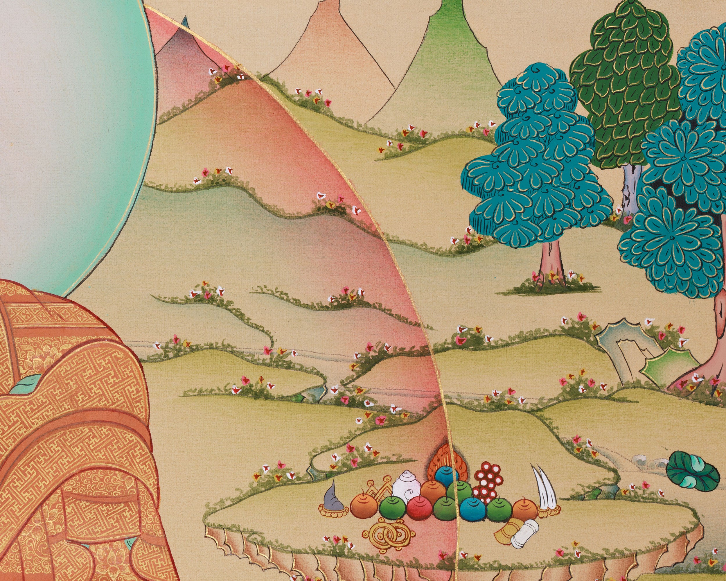 Religious Shakyamuni Buddha Canvas Print | Sage of Shakya Clan