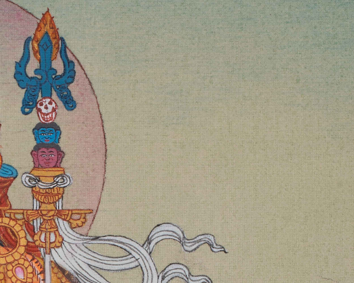 Padmasambhava Second Buddha Art | Guru Rinpoche Thangka | Lotus-Born Master