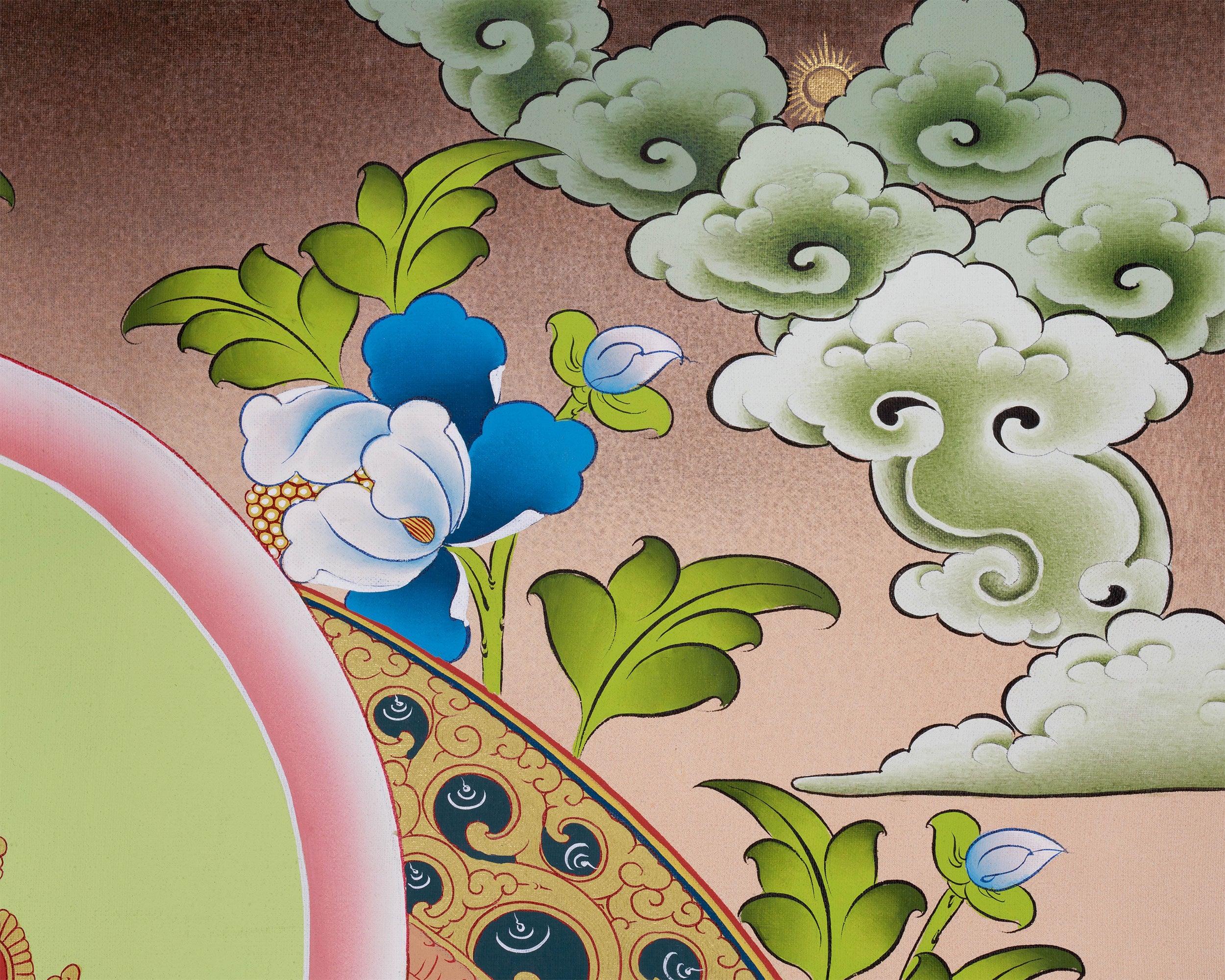 Bodhisattva of Purification, Vajrasattva Thangka | Spiritual Cleansing