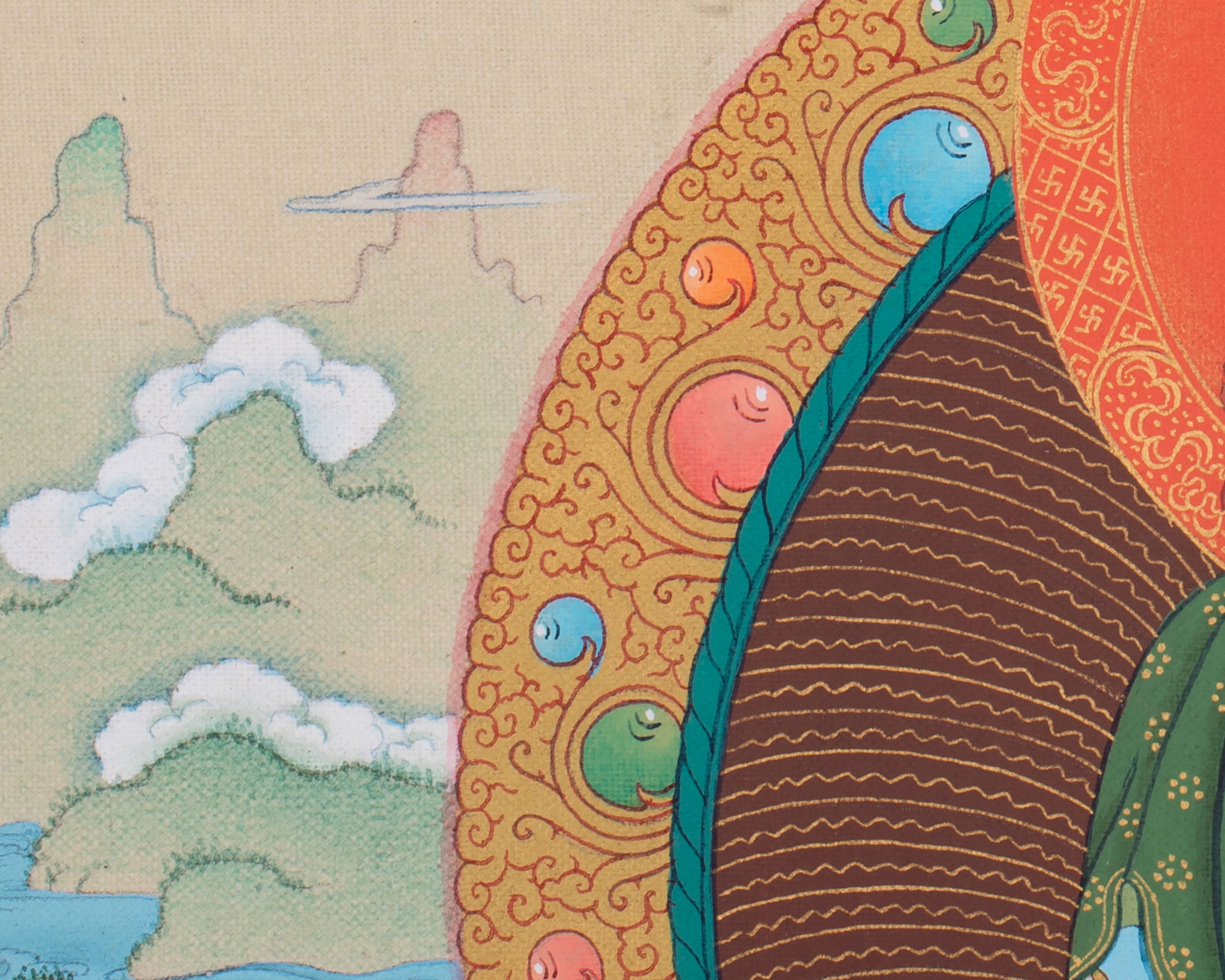 Akasagarbha Print | Bodhisattva of Wisdom and Space