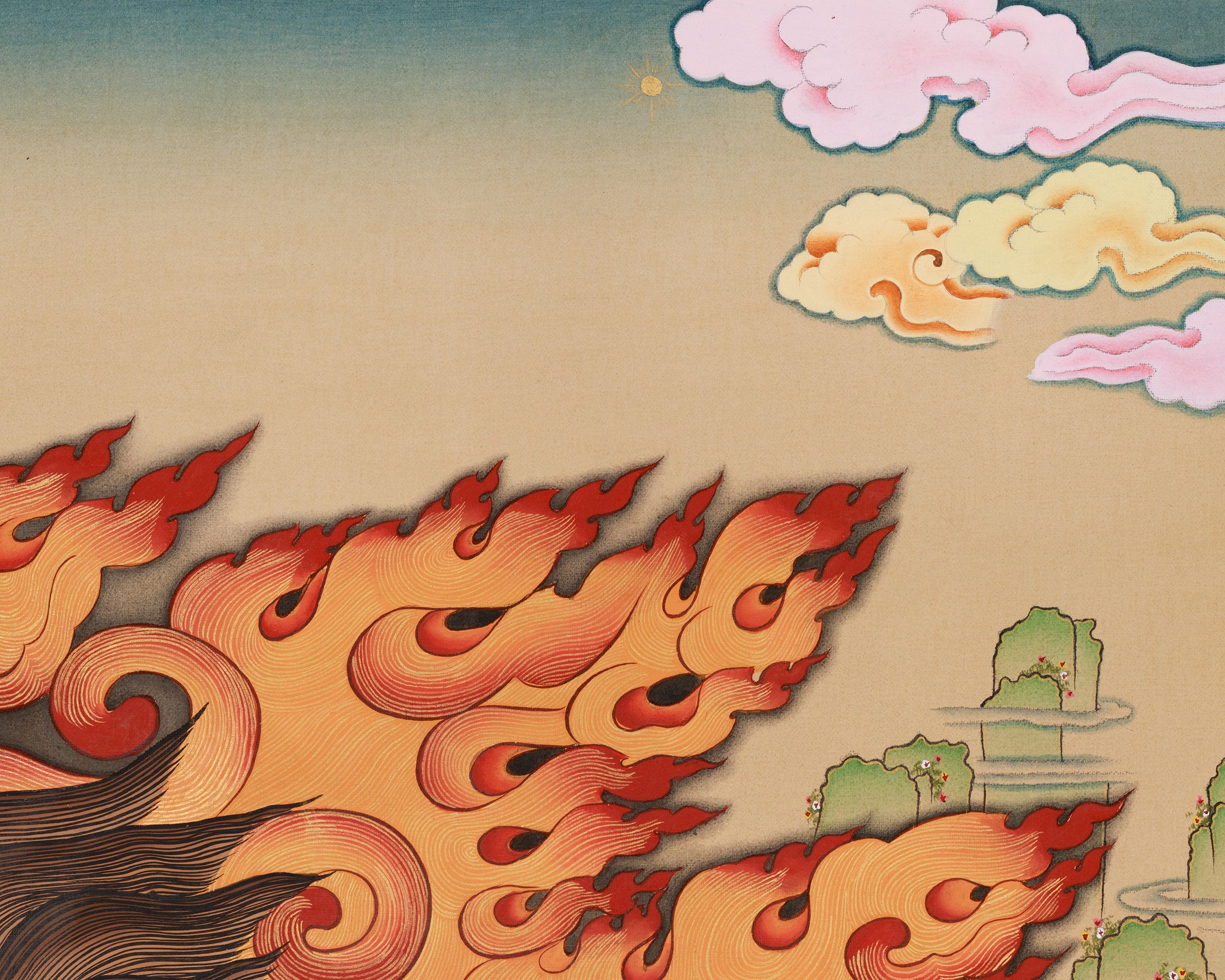 Protector of Buddha Vajrapani | Guardian of The Dharma and Enlightenment