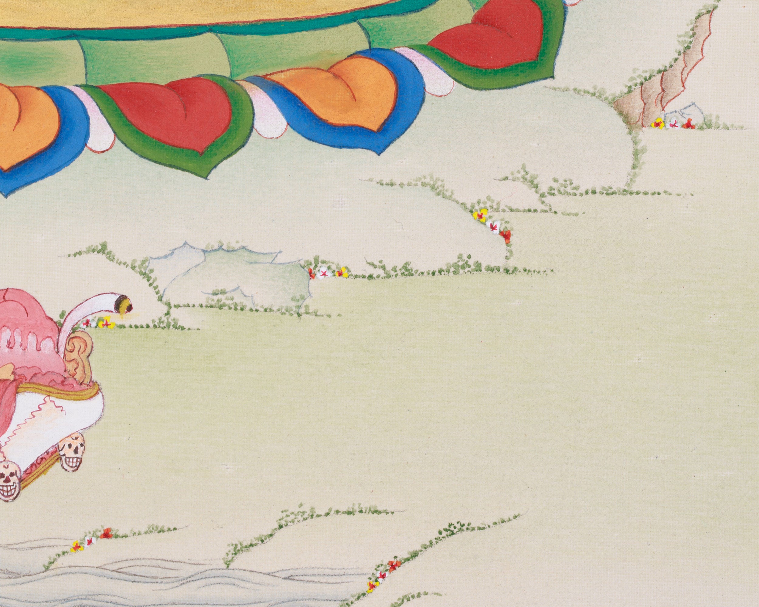 Yidam Chakrasamvara Thangka | Union of Wisdom and Bliss | Vajrayana Buddhism