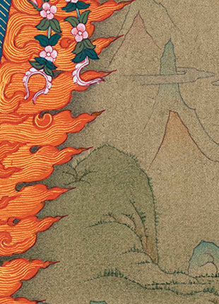 Traditional Kurkulla Thangka | Sacred Art For Daily Practice | Buddhist Decor