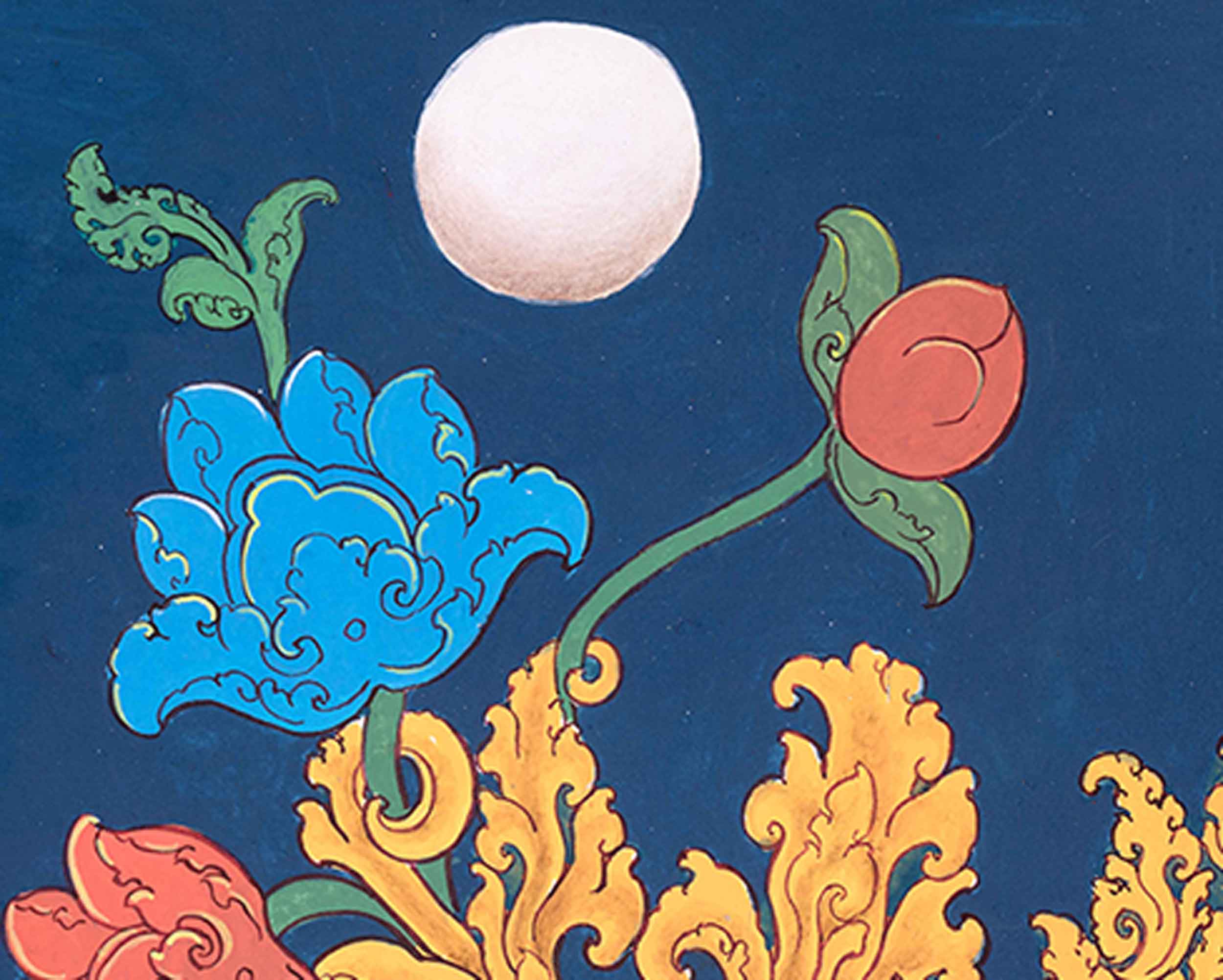 Traditional Arya Tara Thangka Painting | Mother Tara Goddess of Compassion