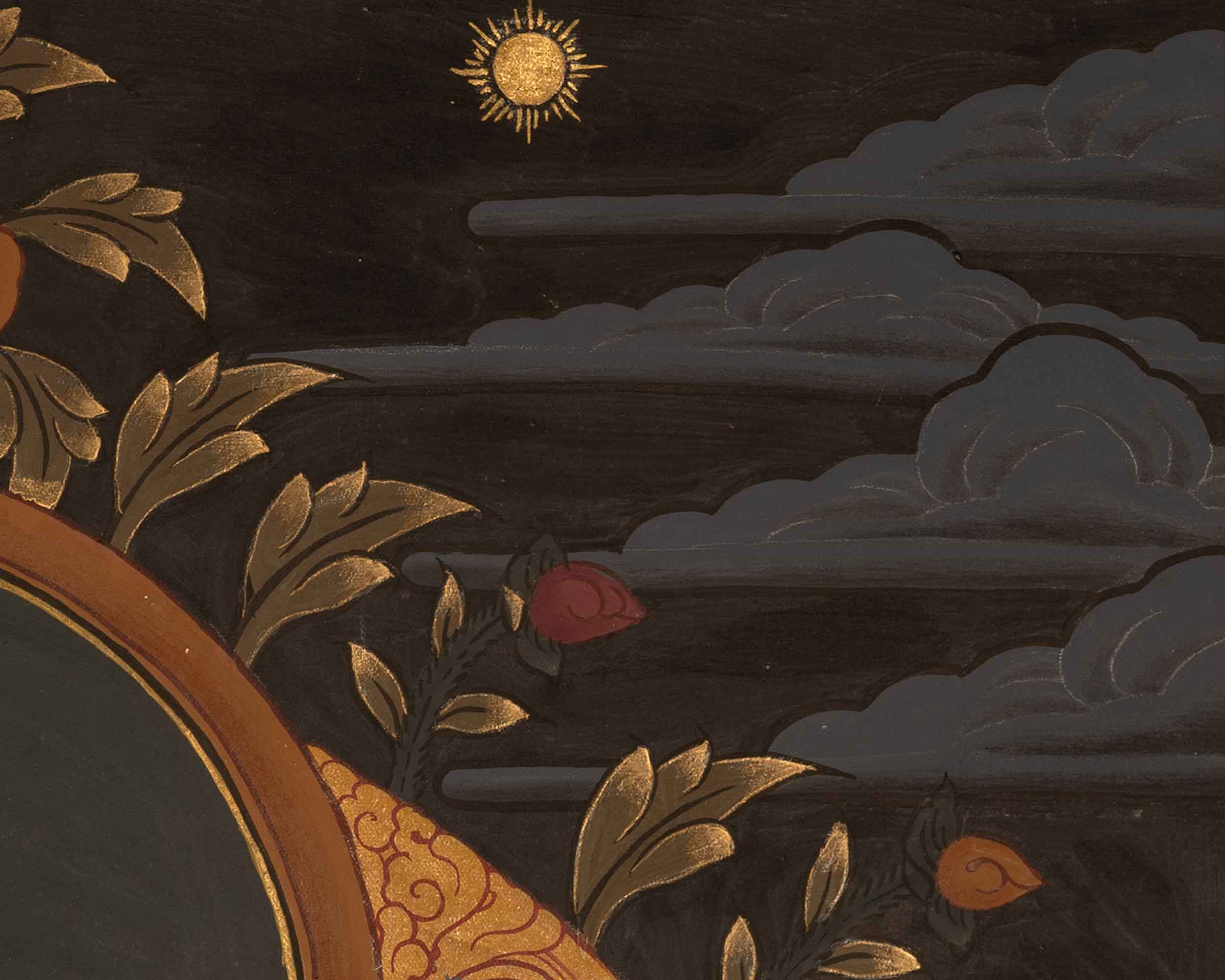 Handmade Vajrasattva Artwork | Symbolizing the Indestructible Power and Wisdom