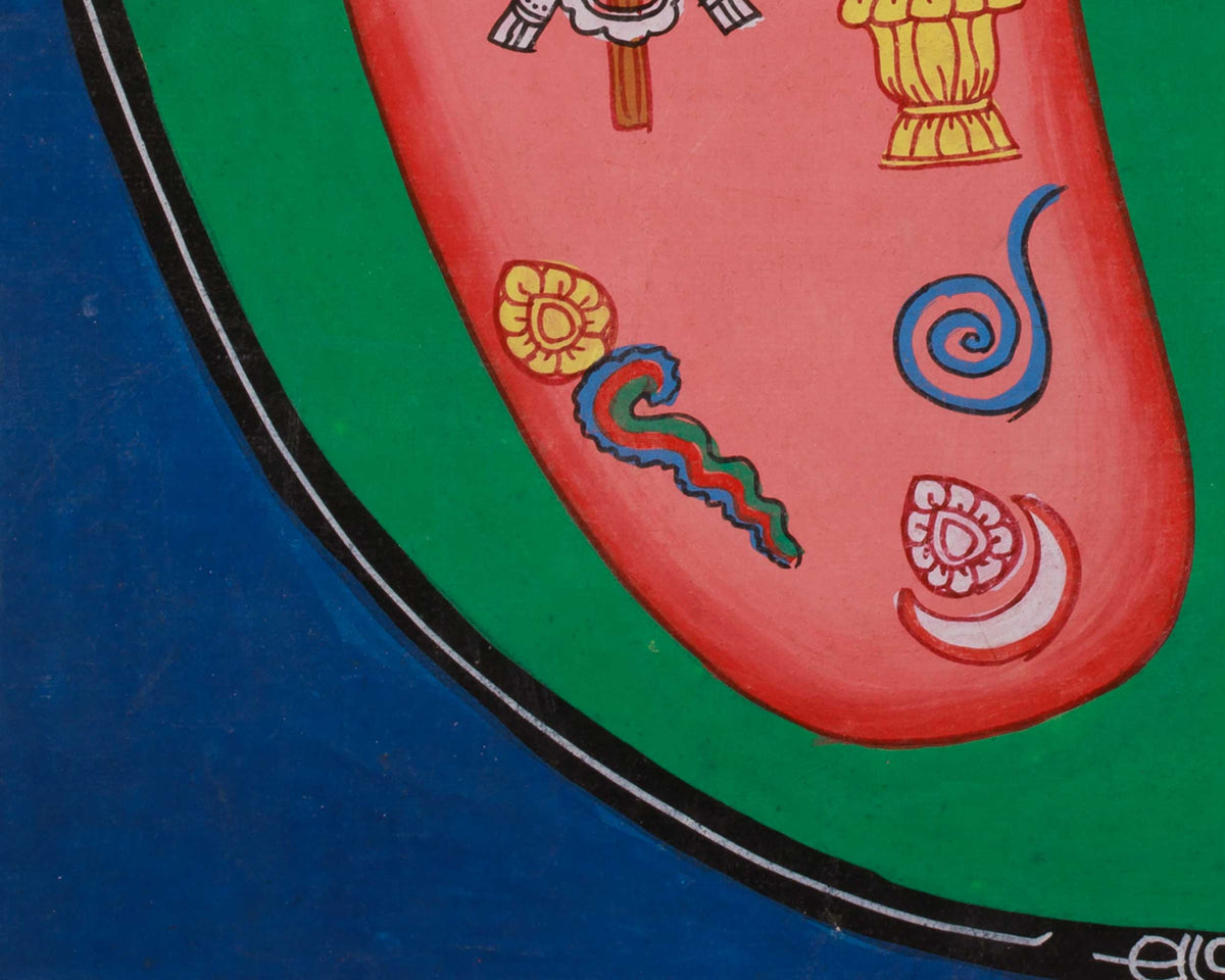 Buddha's Feet Laden | Auspicious Signs
