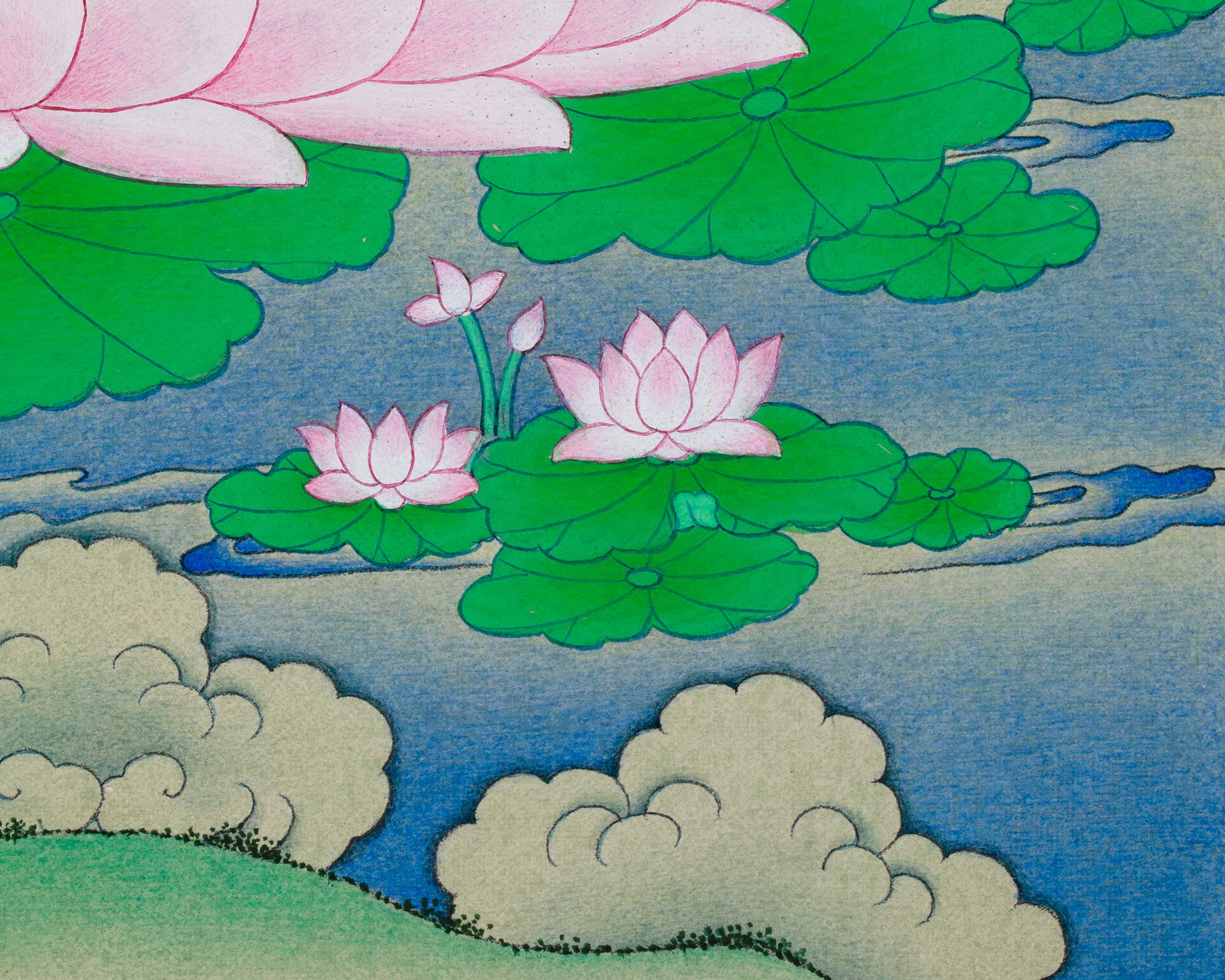 Buddha Shakyamuni for Meditation Thangka