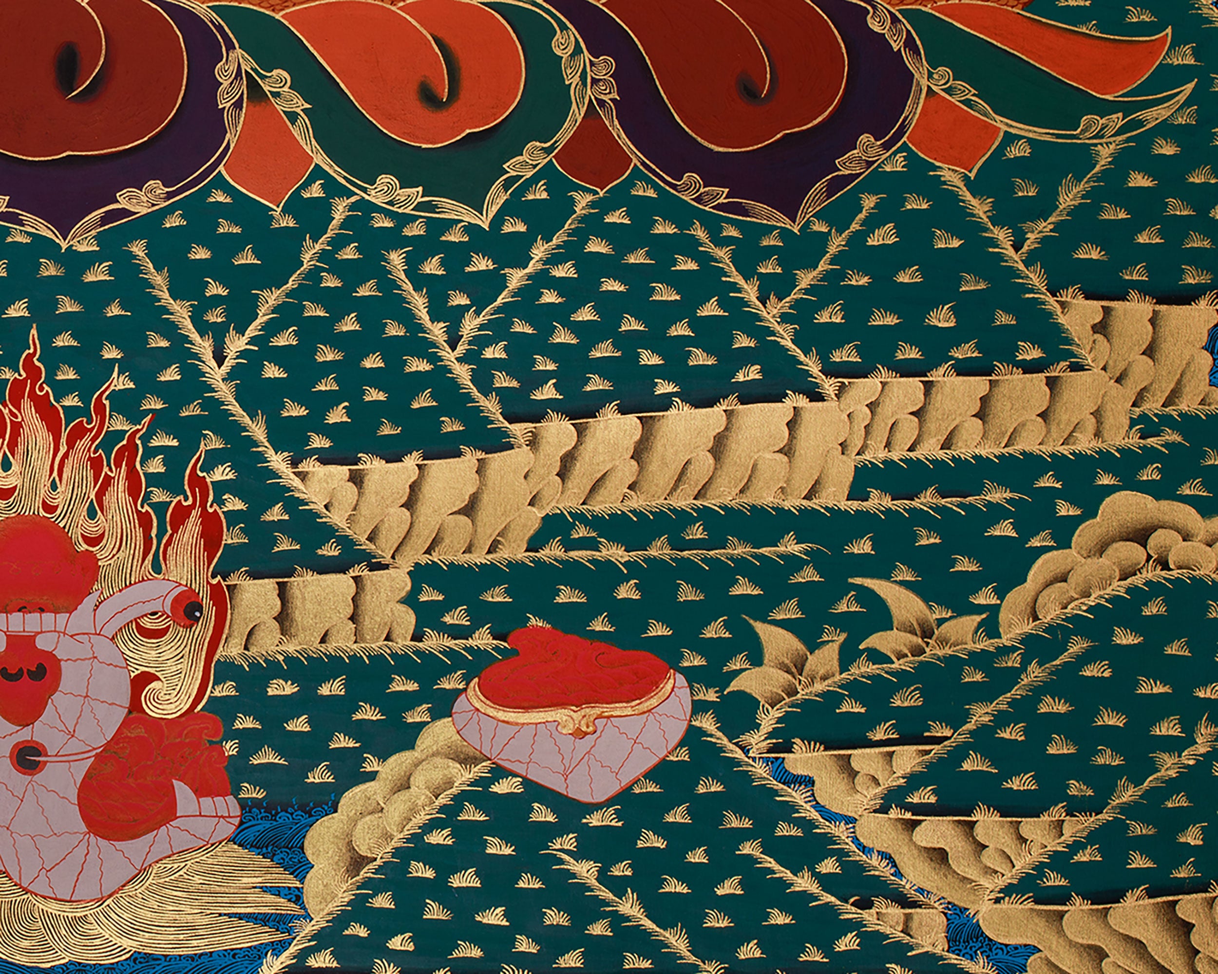 Destroyer of Death, Yamantaka in Golden Splendor | Majestic Vanquisher