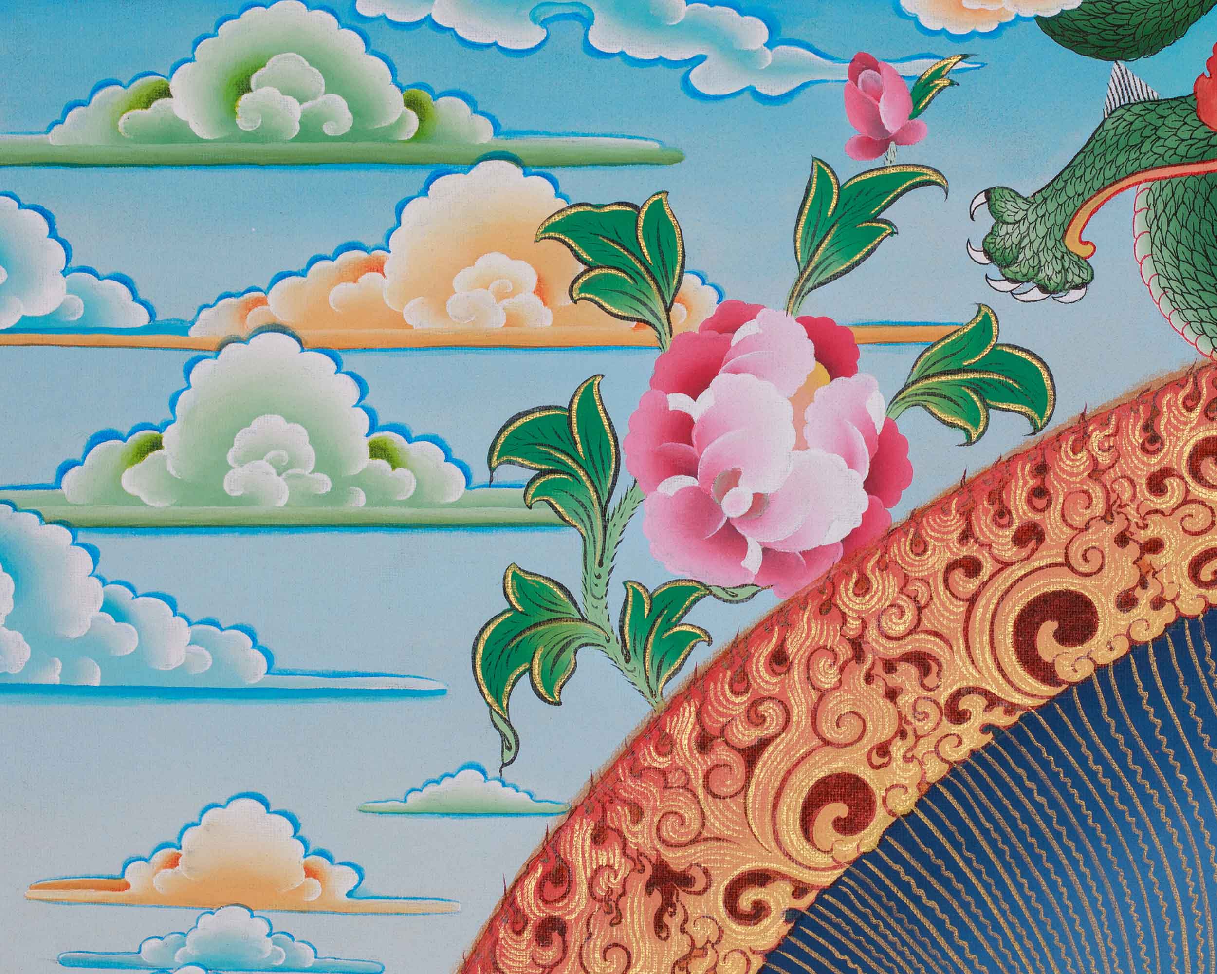 Tantric Vajrayogini Painting | Fierce Goddess of Liberation and Wisdom