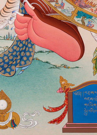 Wheel of Life Print | Depiction of Samsara | Digital Print