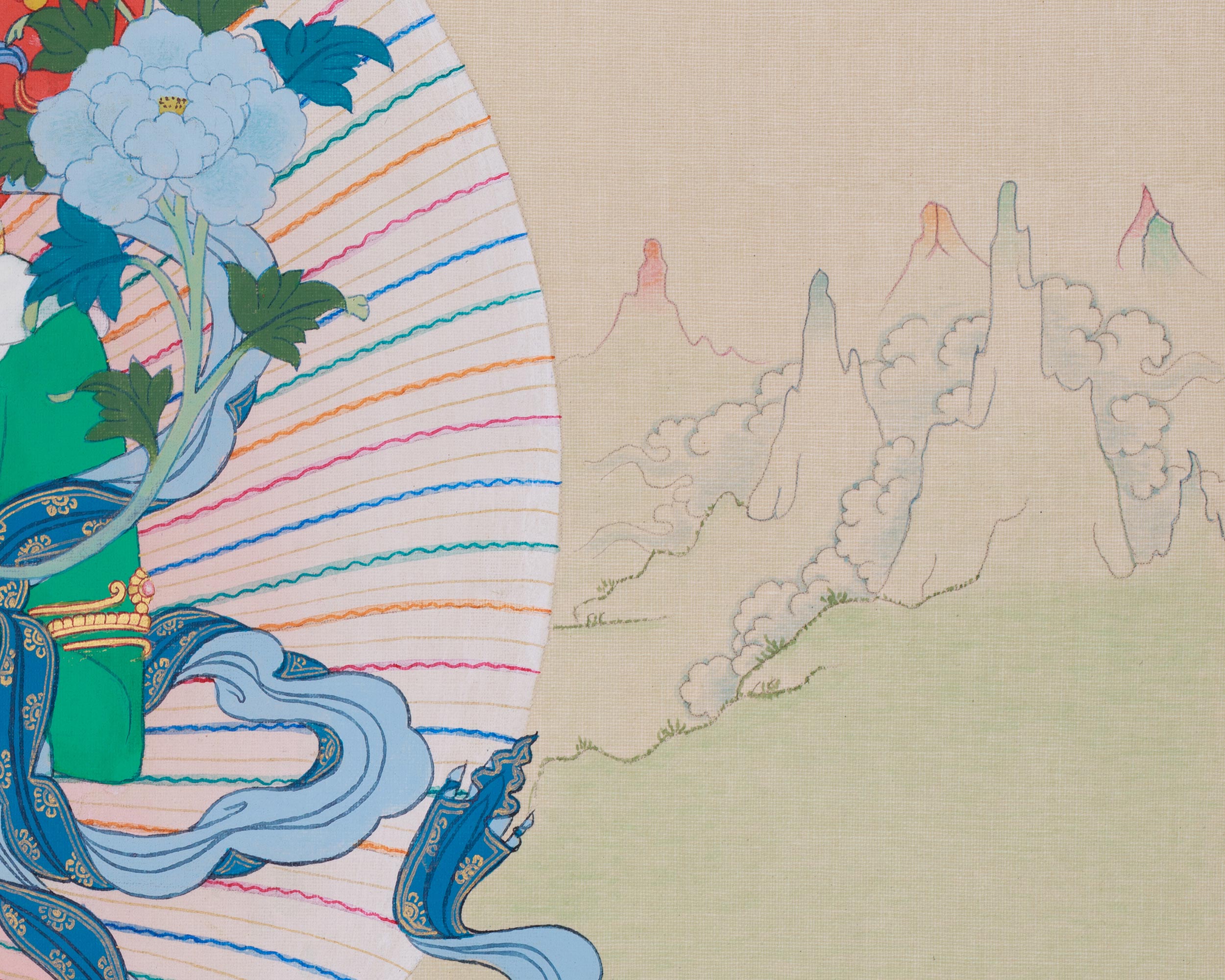 Shyama Tara Artwork | Goddess of Compassion and Protection