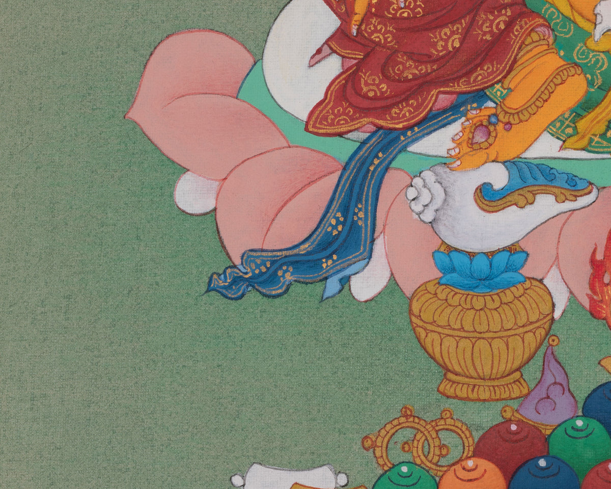 Dzambhala Buddhist Wealth Deity | Represents Prosperity And Abundance in Tibetan Buddhism