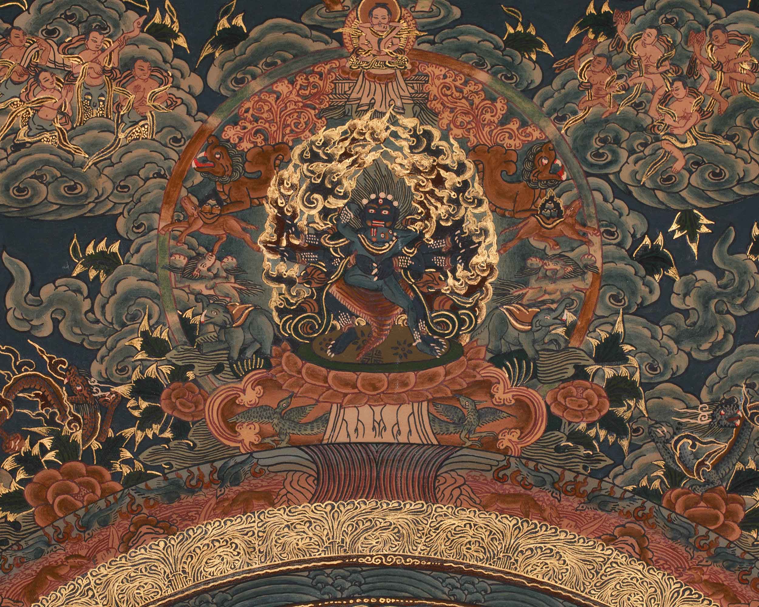 Sacred Buddha Mandala Artwork | Symbol of Enlightenment & Cosmic Balance