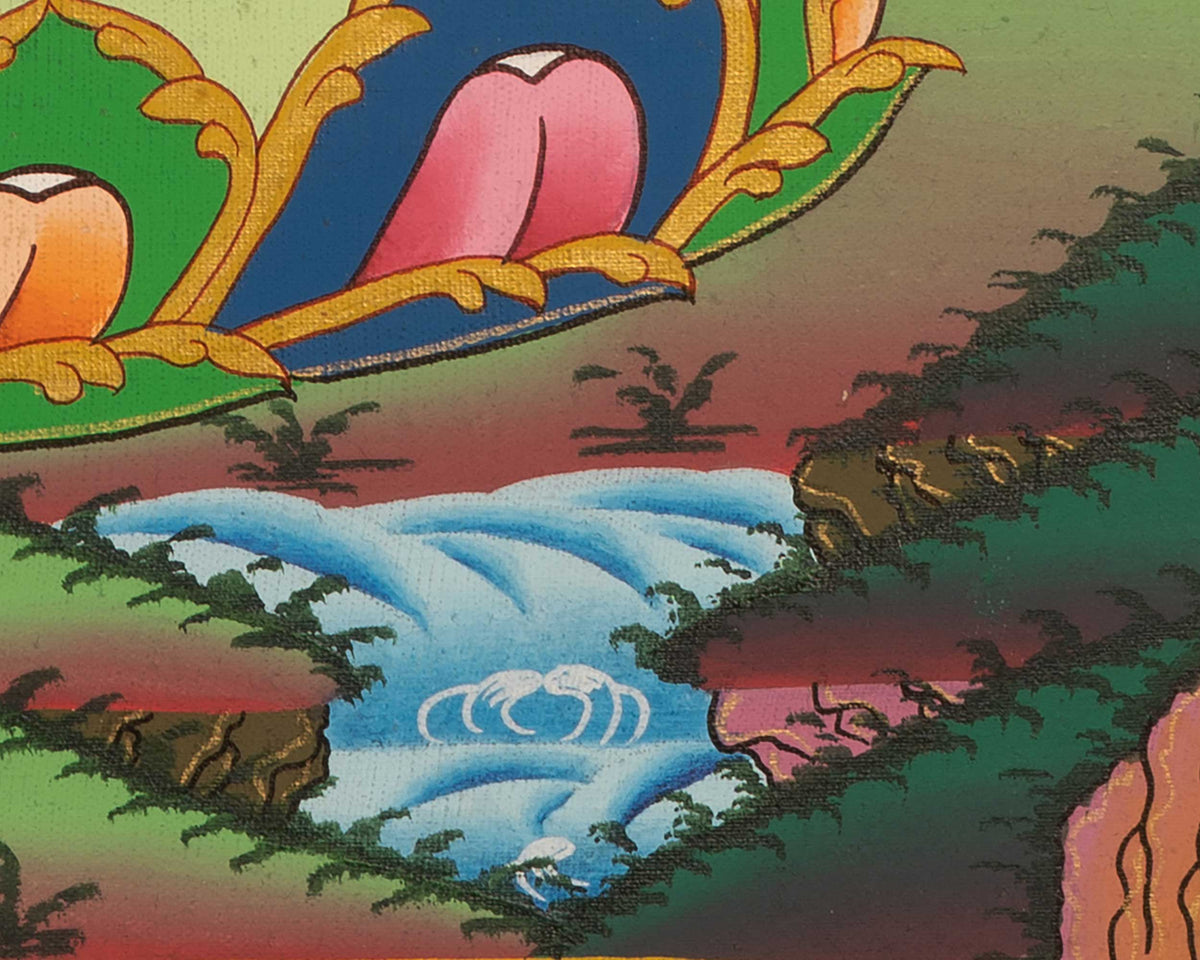 Vajra Panjarnatha Thangka | Wall Decor Artwork