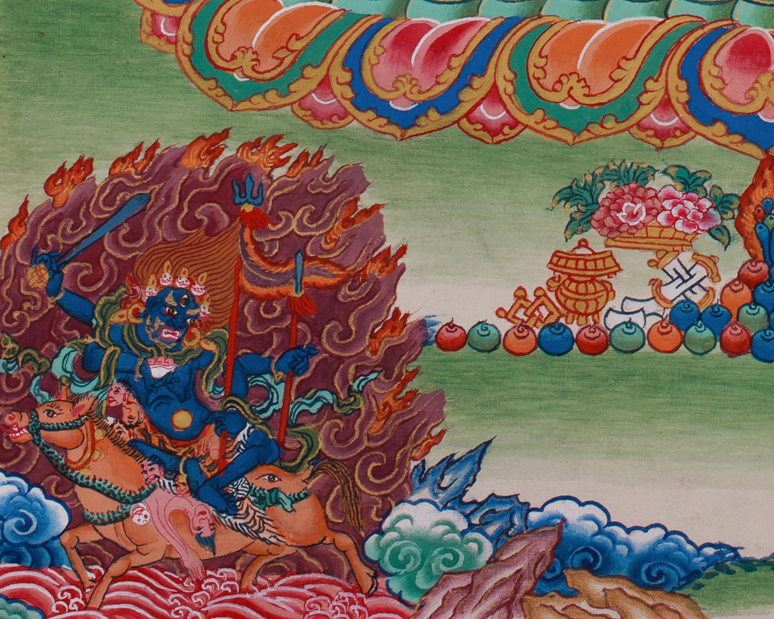 Chakrasamvara Painting | Embodying the Union of Wisdom and Method