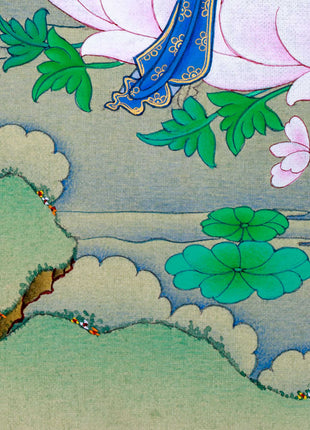 High Quality White Tara Thangka