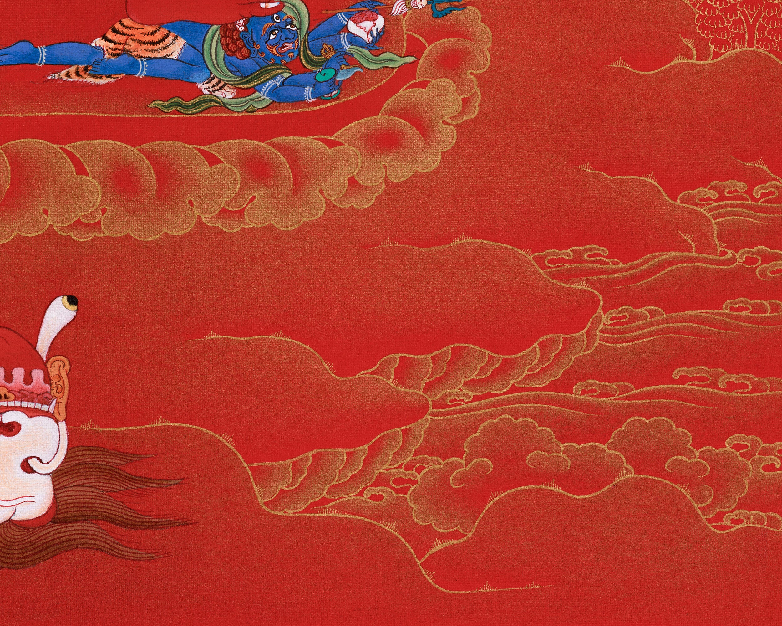 Tibetan Thangka of Vajrayogini | A Representation of Wisdom and Transformation