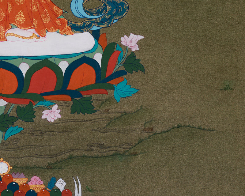 Thousand Armed Avalokiteshvara Thangka | Compassionate Bodhisattva