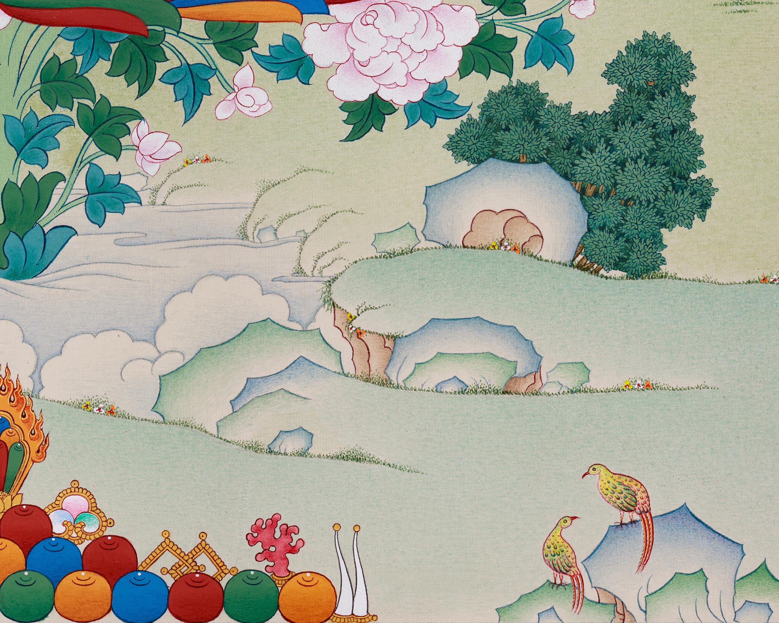 White Tara Thangka | The Healing Bodhisattva