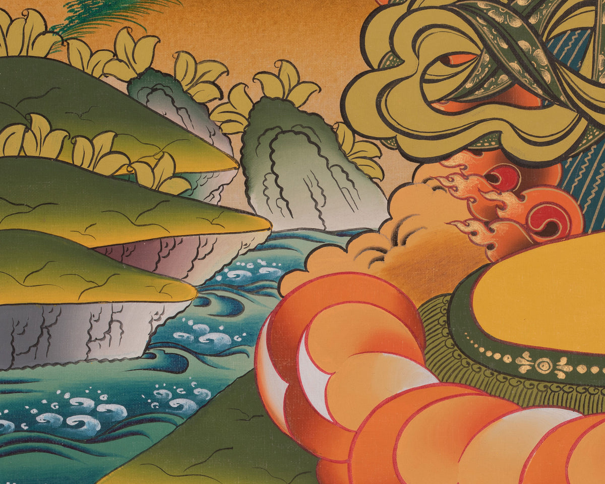 Sacred Kurukulla Thangka | Tantric Goddess Of Attraction | Red Tara