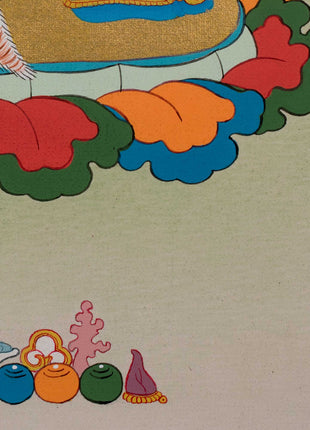 Bodhisattva Vajrapani Thangka | Tibetan Buddhist Art