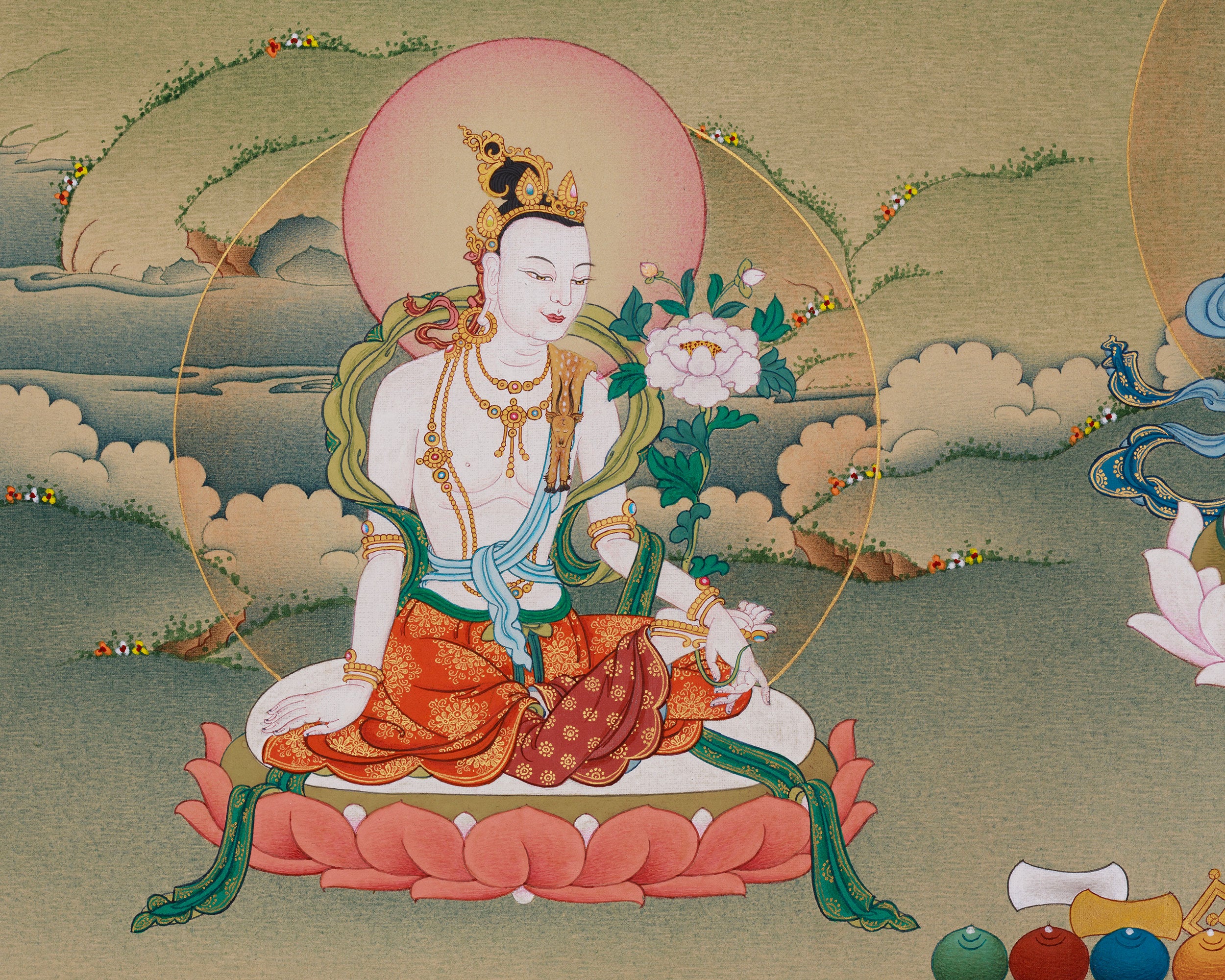 Five Manjushree | The Five Wisdom Aspects of the Enlightened Bodhisattva