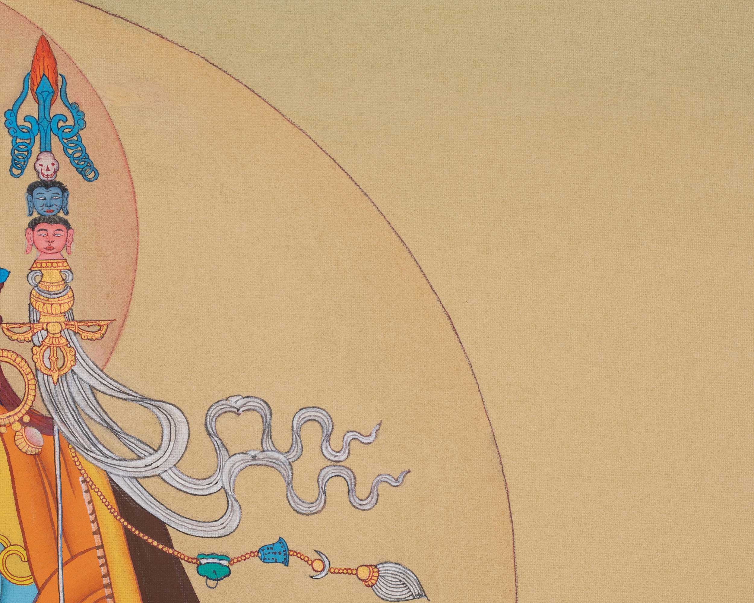 Guru Rinpoche Wall Hanging Thangka | Padmasambhava Buddhist Artwork