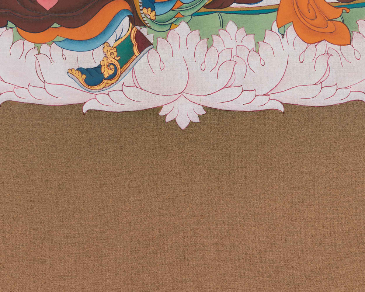 Authentic Guru Rinpoche Thangka | Padmasambhava Buddhist Art