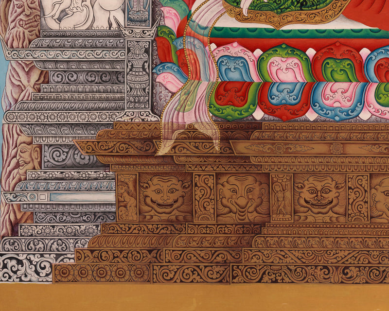 Mother of All Buddhas, White Tara Thangka | Compassion and Protection