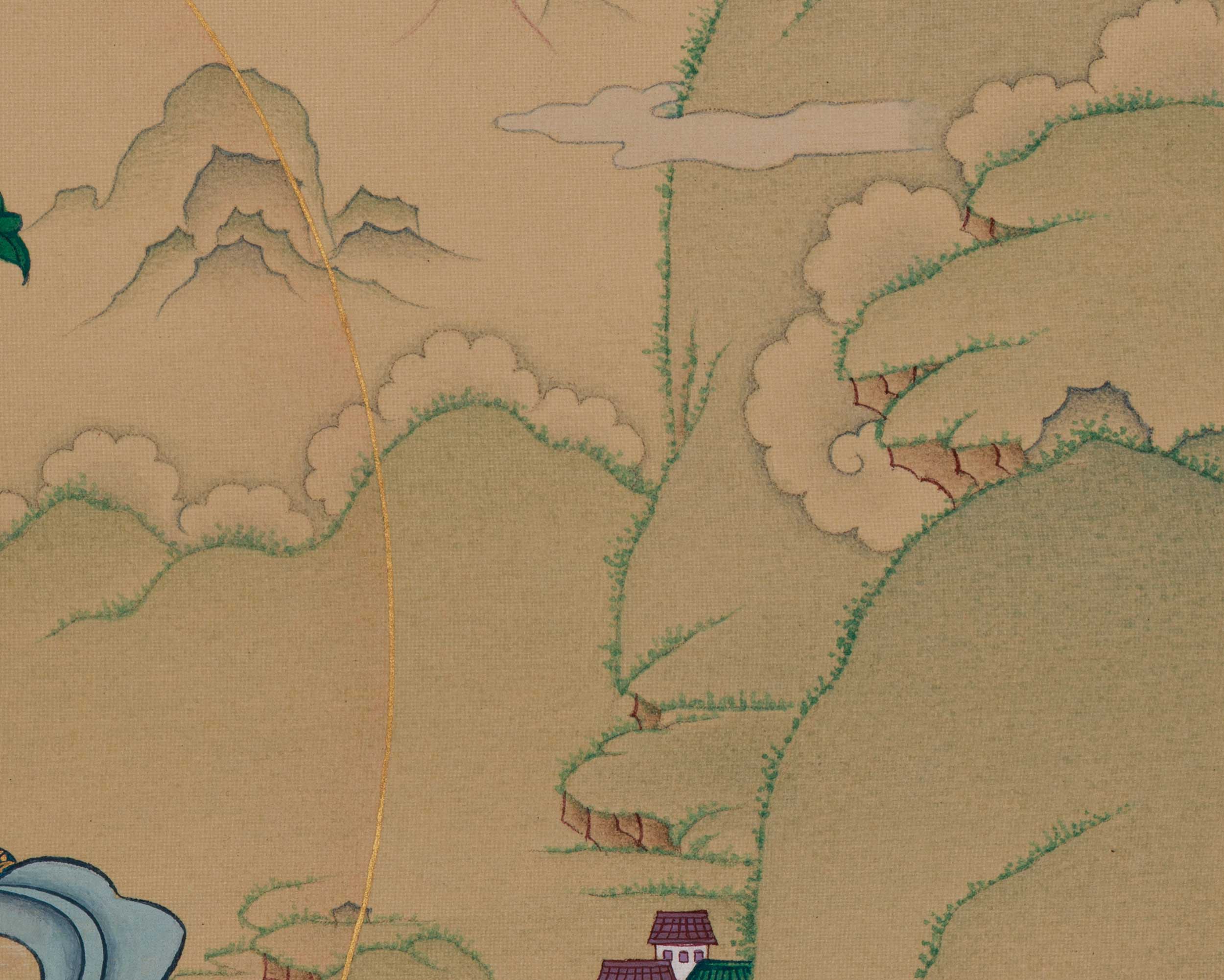 Vajrayana Deity White Tara Thangka | Sita Tara | Healing Deity