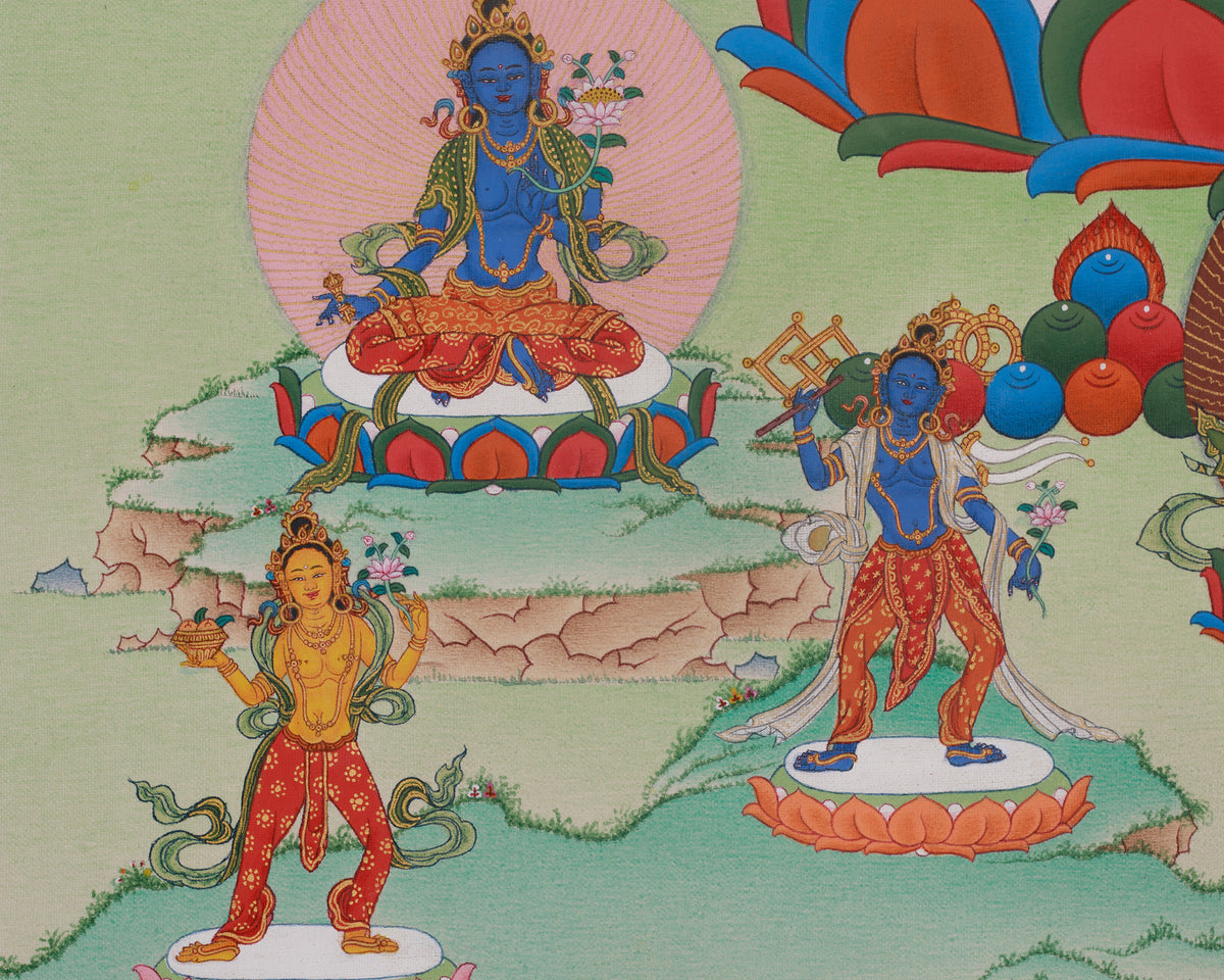 Gyalwa Gyatso Sacred Art | Powerful Tantric Manifestation of Avalokiteshvara