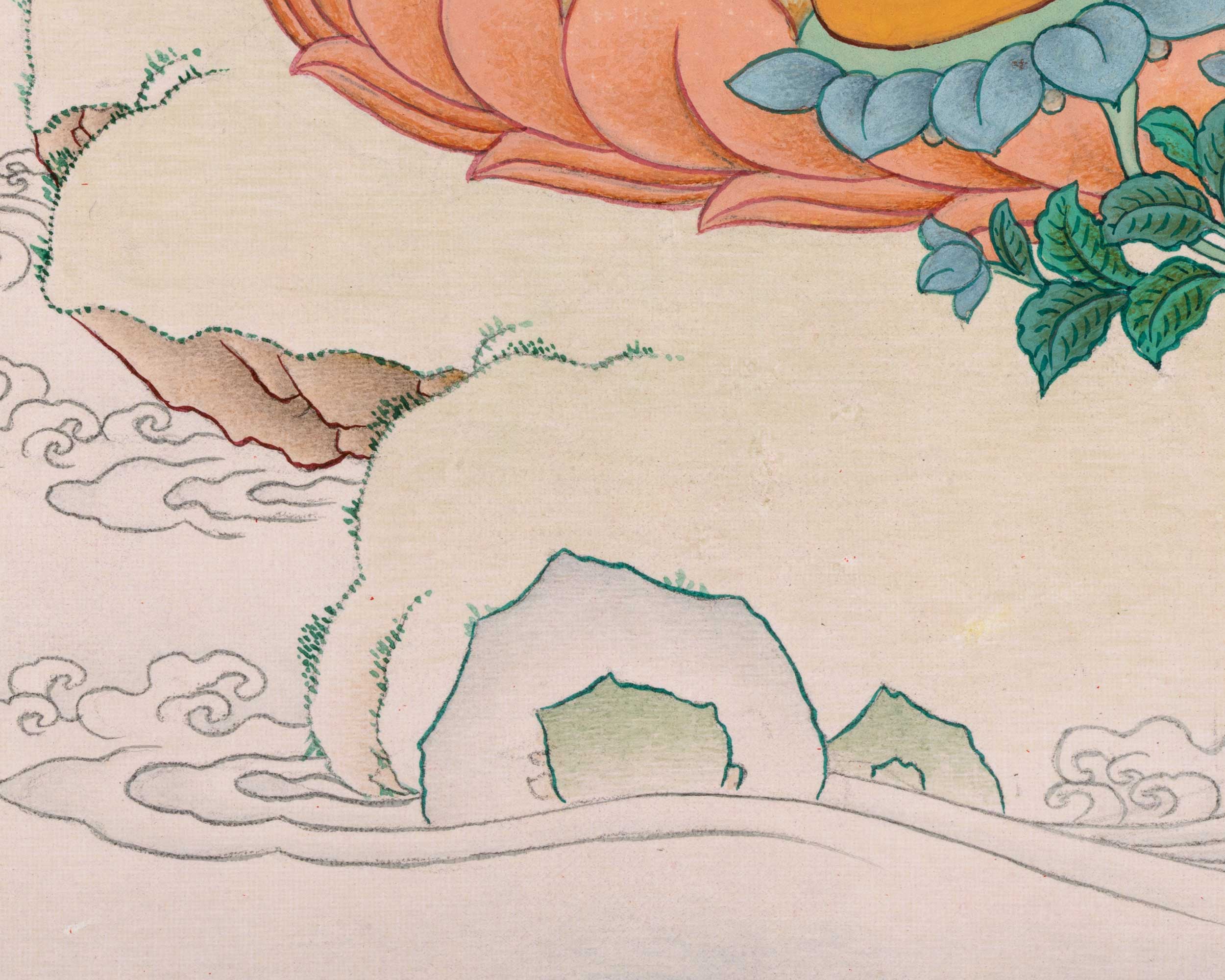 Trilokya Vijaya Tara | 21 Tara of Surya Gupta Thangka