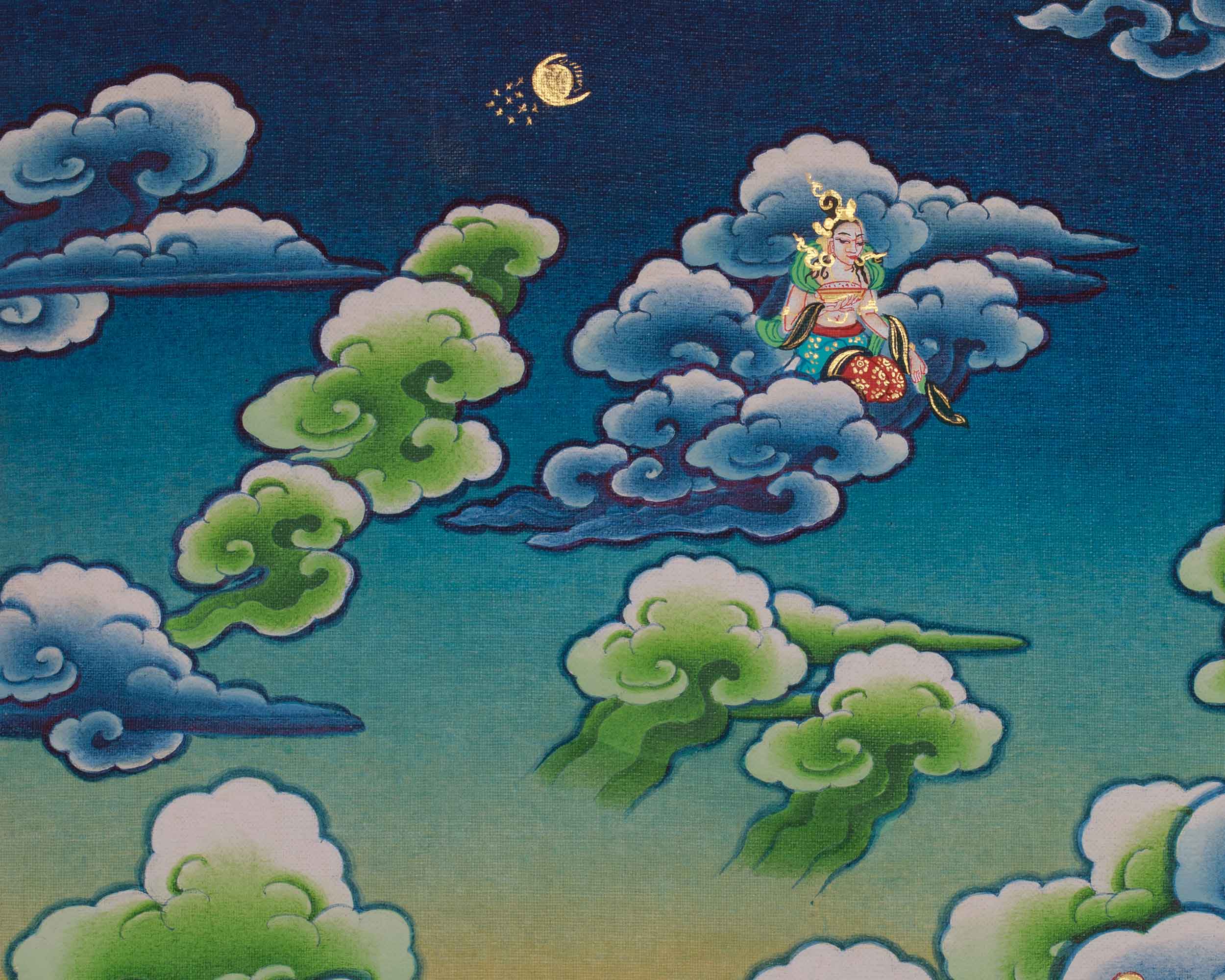 Guru Rinpoche Precious Master Thangka | The Tantric Master Who Transformed Tibet with Wisdom