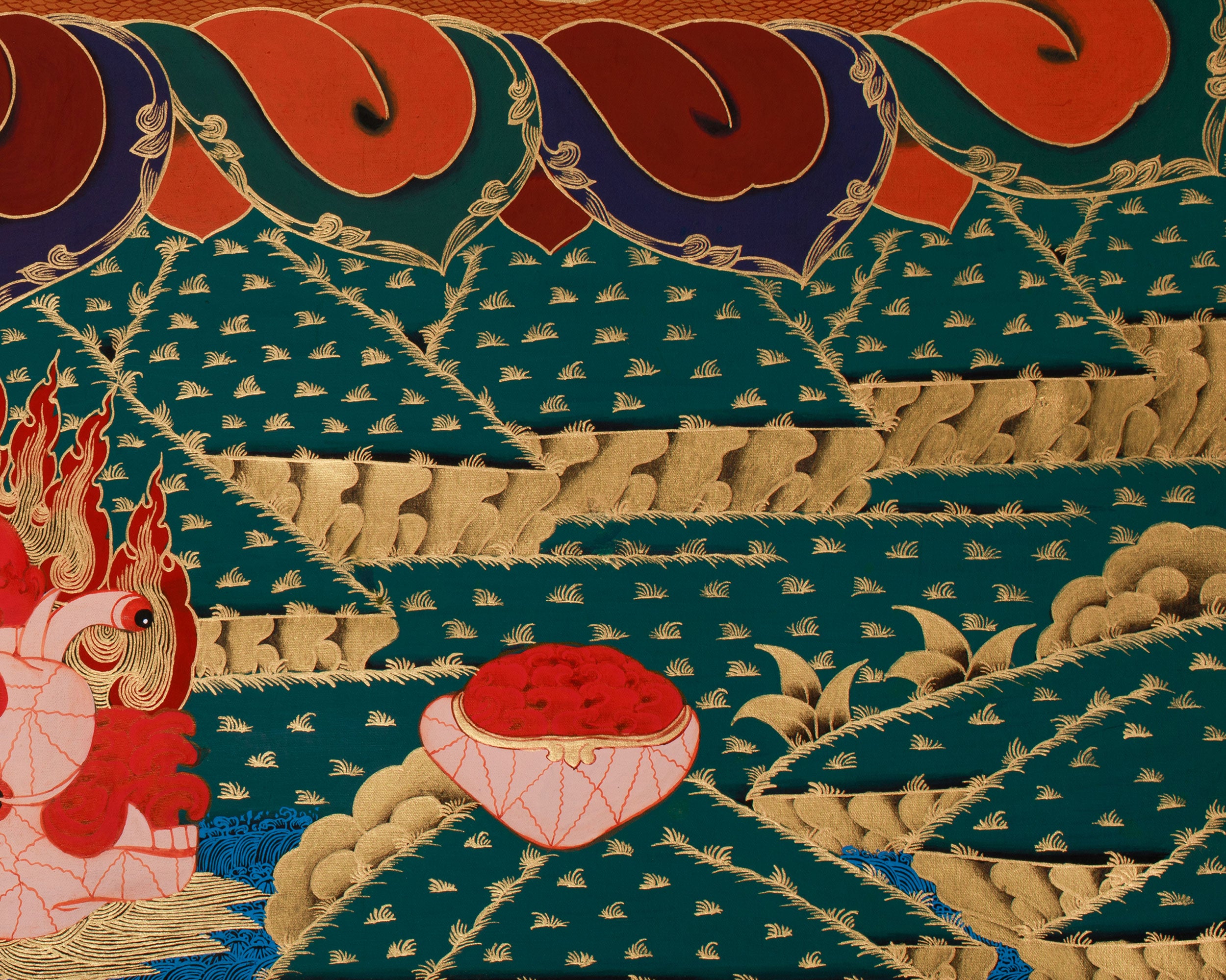 Vajrabhairava Yamantaka Thangka | The Wrathful Conqueror of Death
