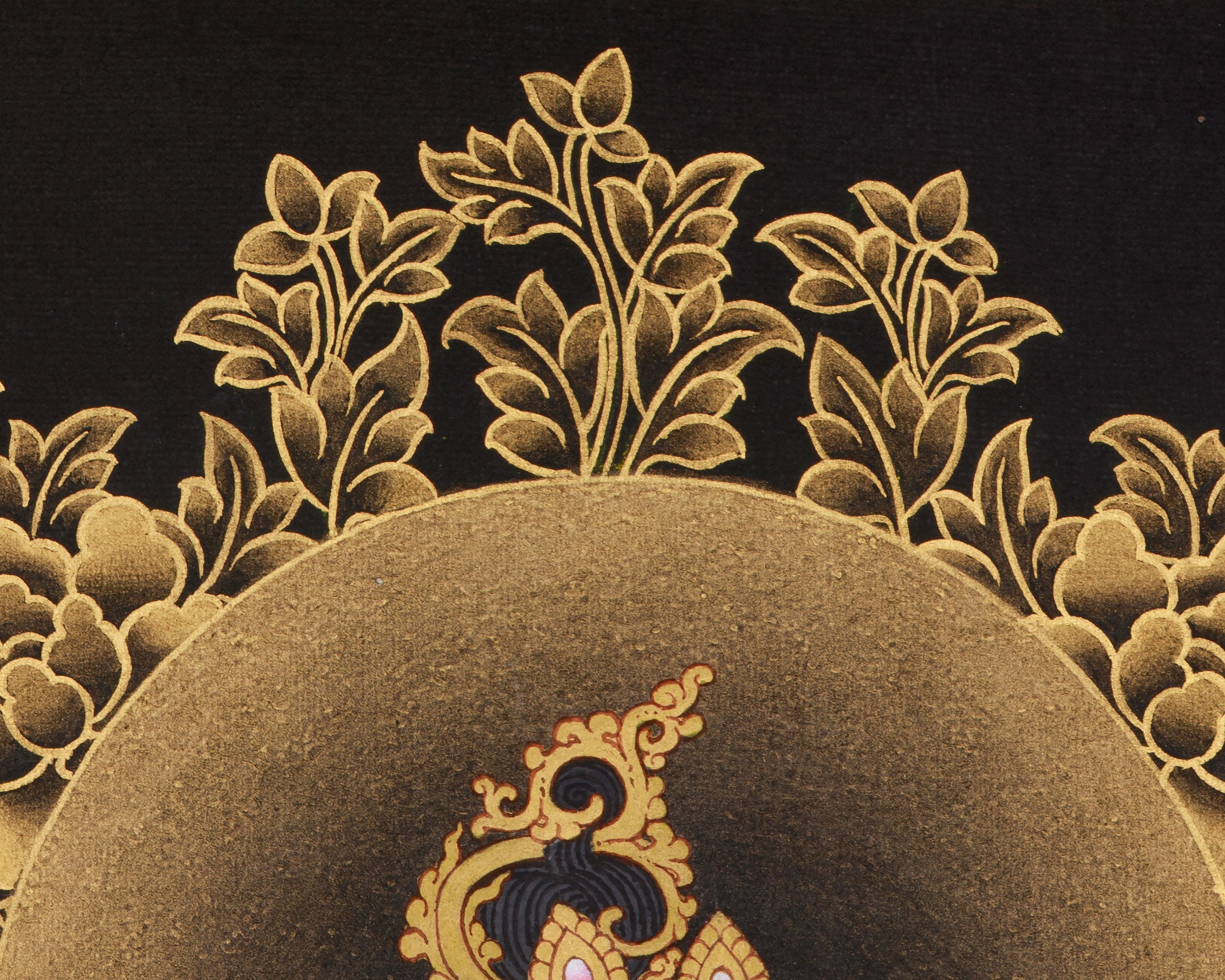 Tibetan White Tara Goddess | Thangka Art of Compassion and Grace