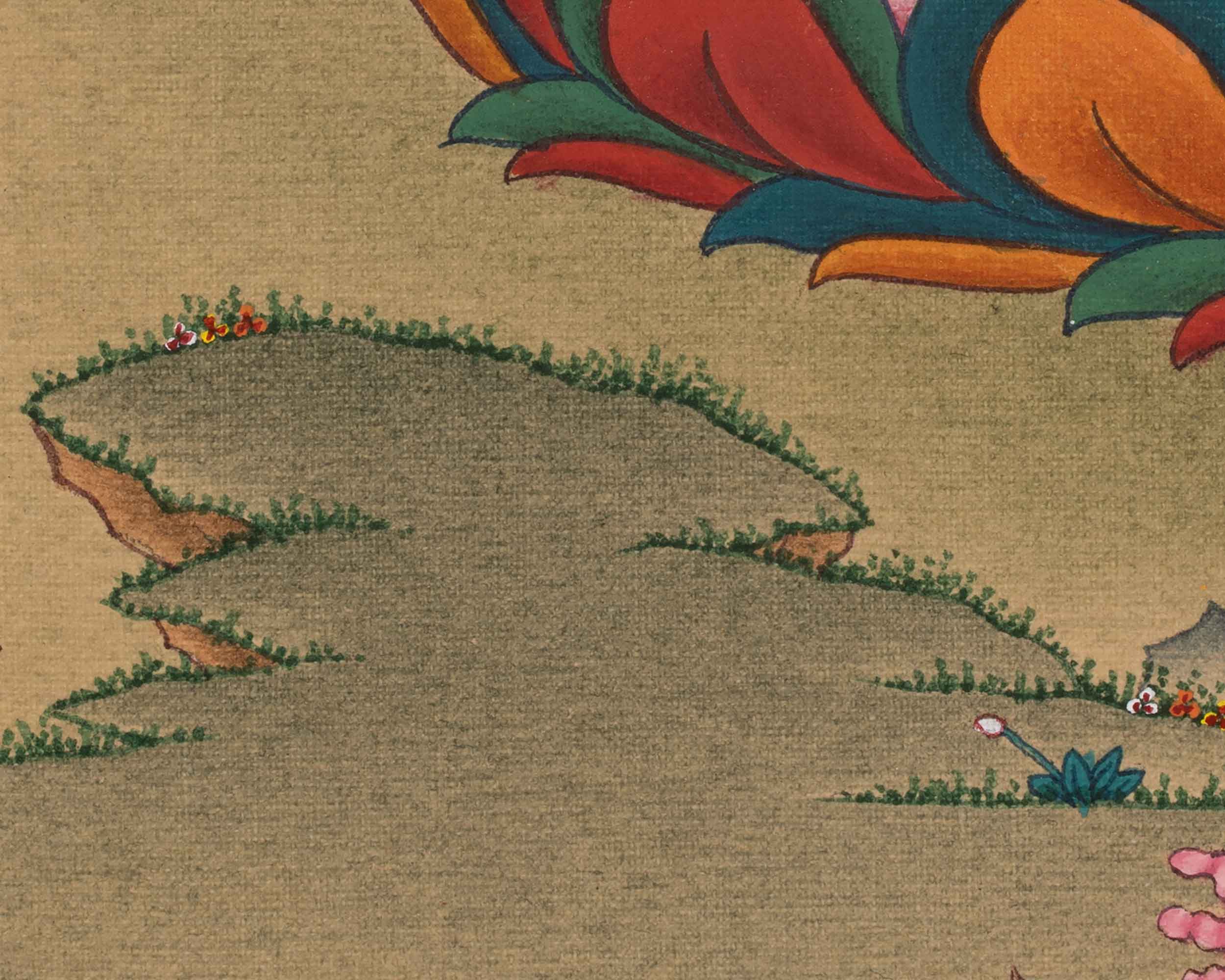 Namtoshe Spiritual Art | Tibetan Buddhist Wealth Protector Thangka