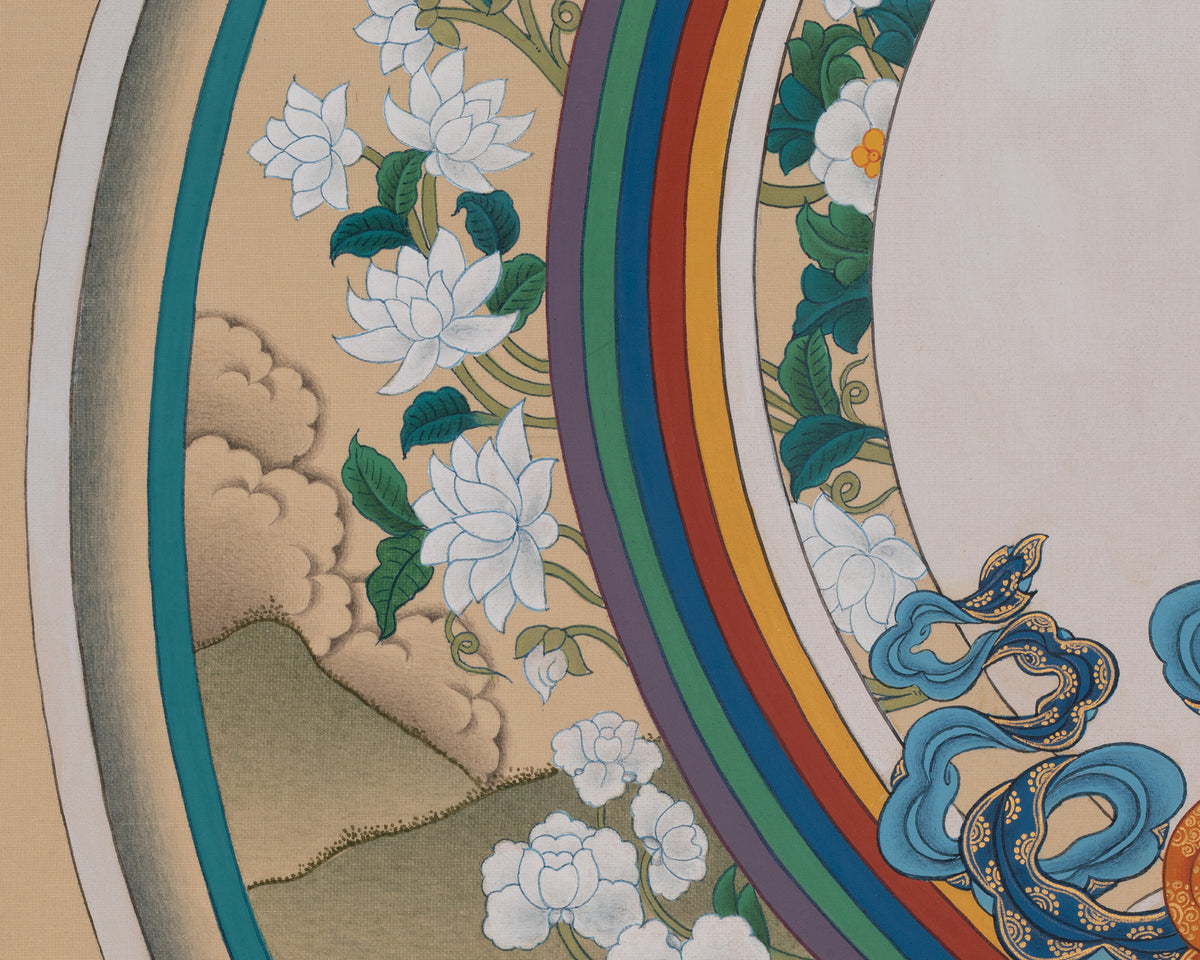 White Tara Goddess Thangka | Revered Female Buddha in Tibetan Buddhism