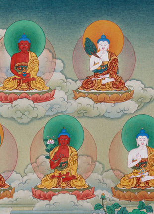 The Thirty-Five Confession Buddhas | Tapestry of Purification and Enlightenment