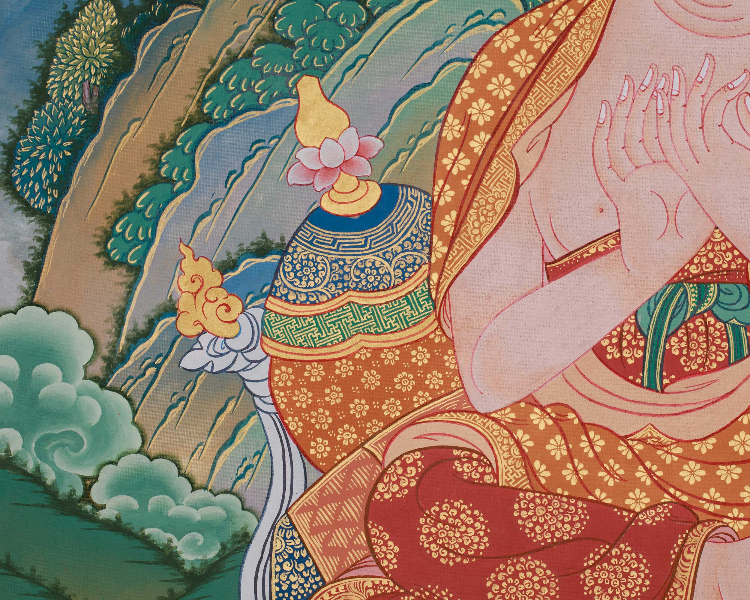 Nagarjuna Artwork | A Divine Depiction of the Buddhist Philosopher and Scholar