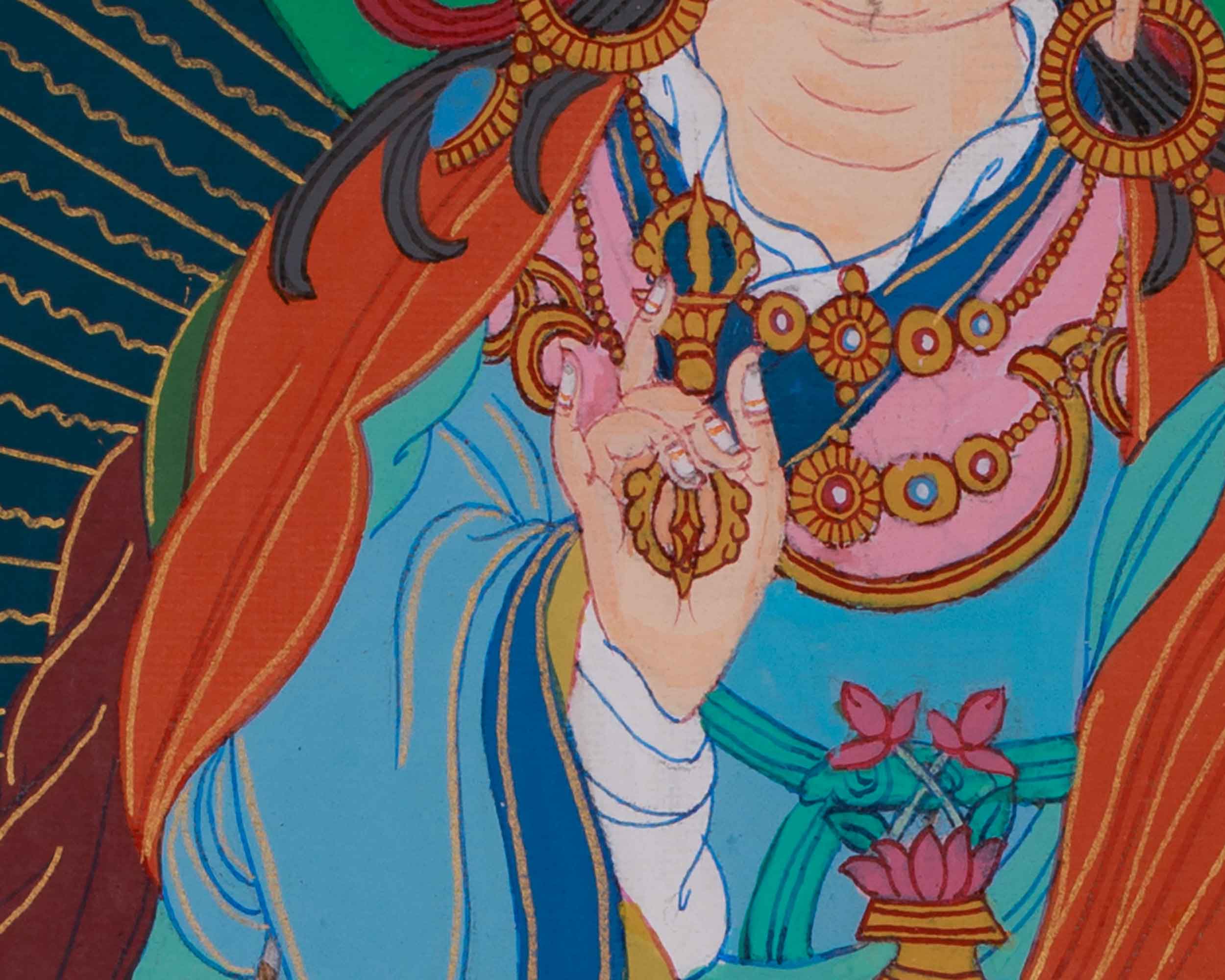 Tibetan Guru Rinpoche | Padmasambhava, The Lotus-Born Guru of Enlightenment