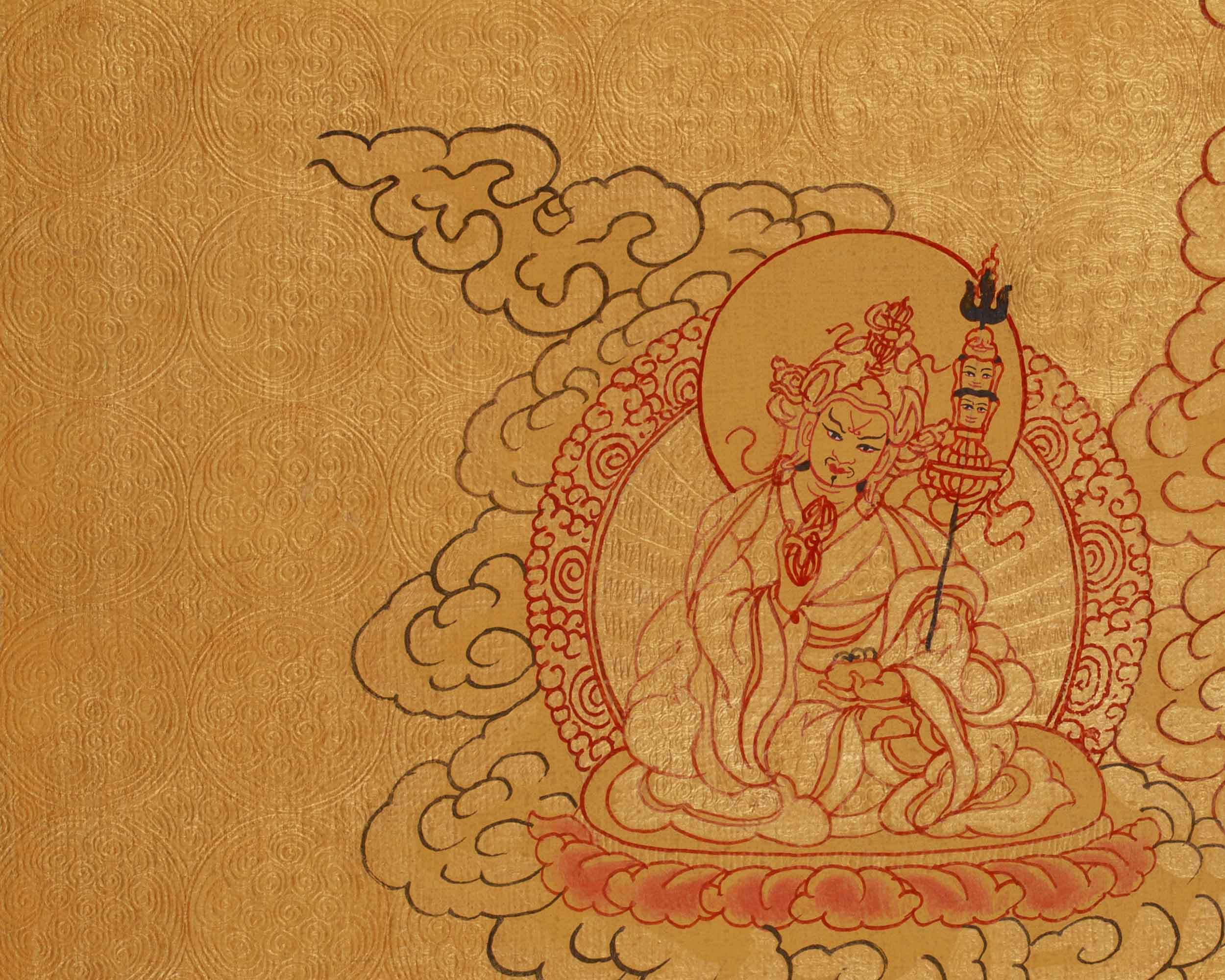 Handmade White Tara Thangka | Bodhisattva of Compassion and Lifelong Wellness